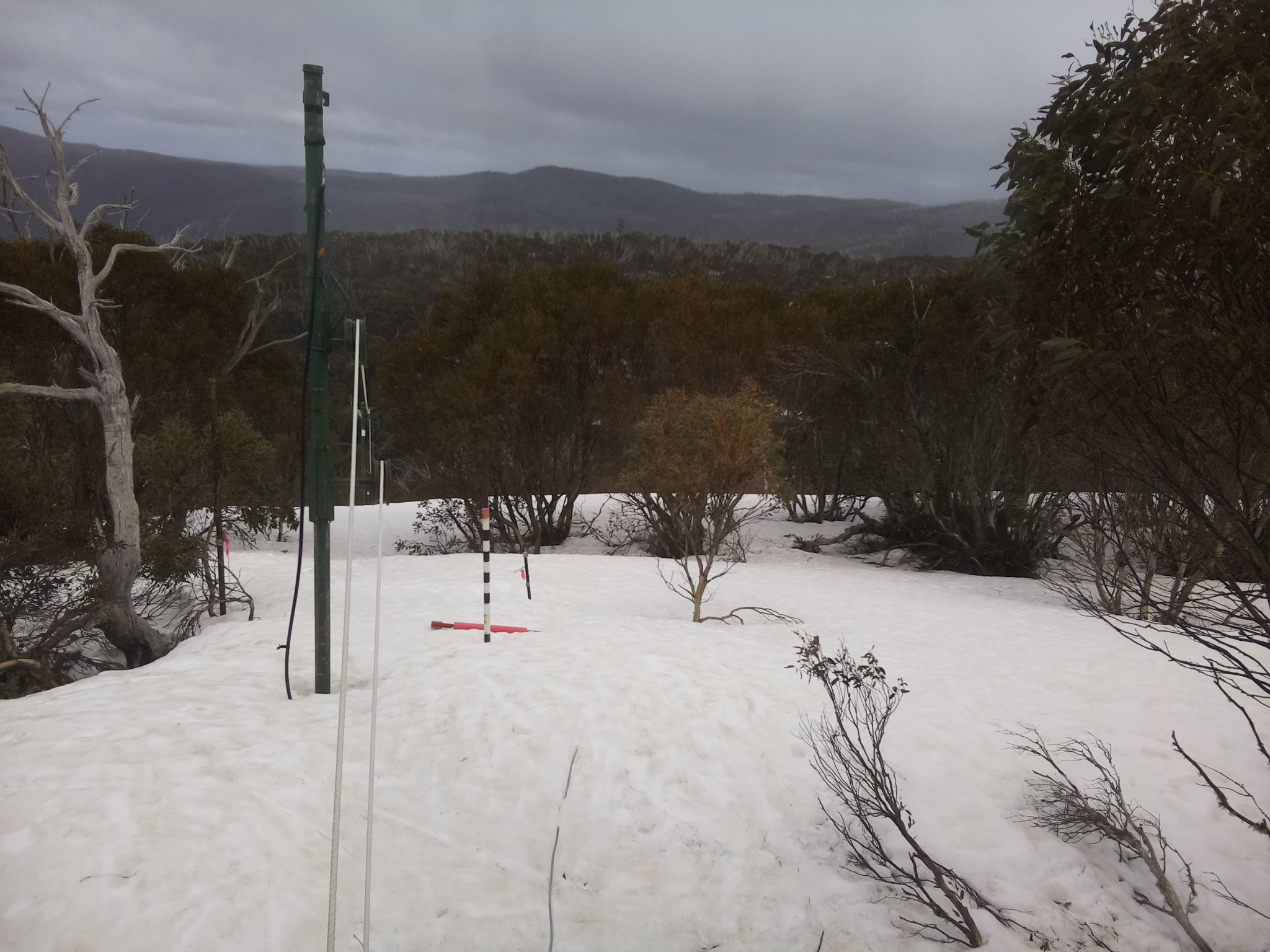 Bogong Web Cam 2:40pm Wednesday 24th of September 2025