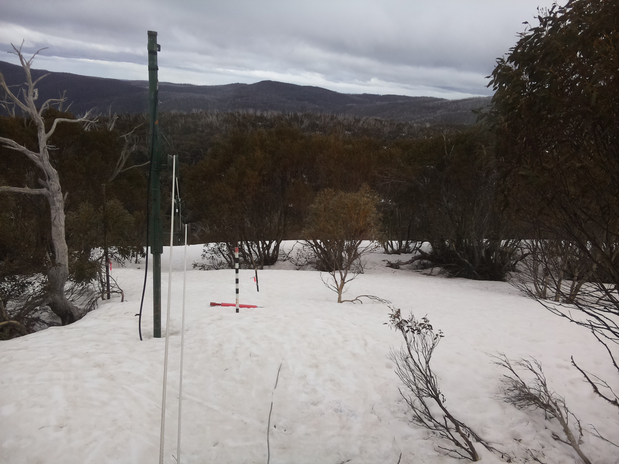 Bogong Web Cam 3:10pm Wednesday 24th of September 2025