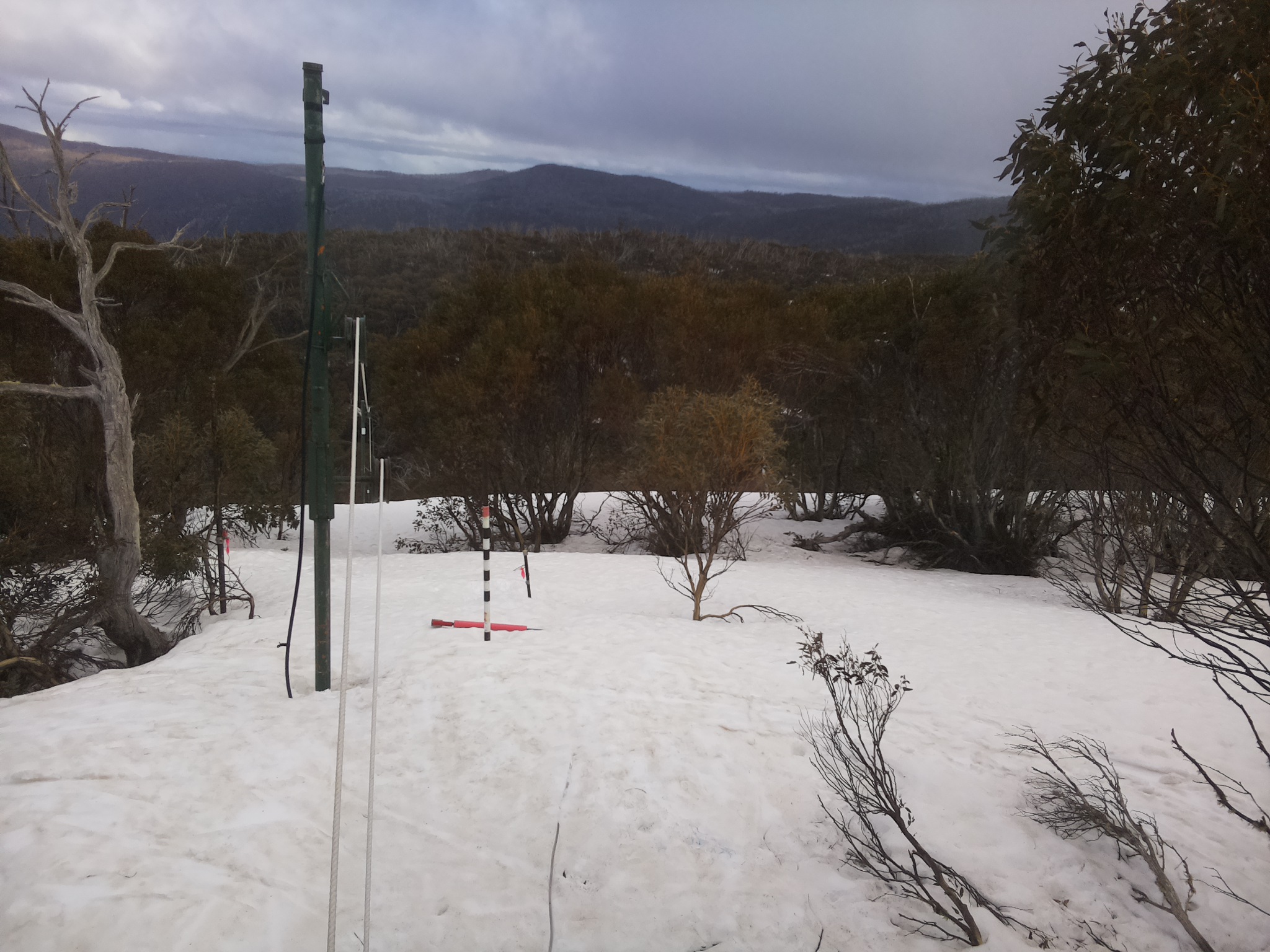 Bogong Web Cam 4:30pm Wednesday 24th of September 2025