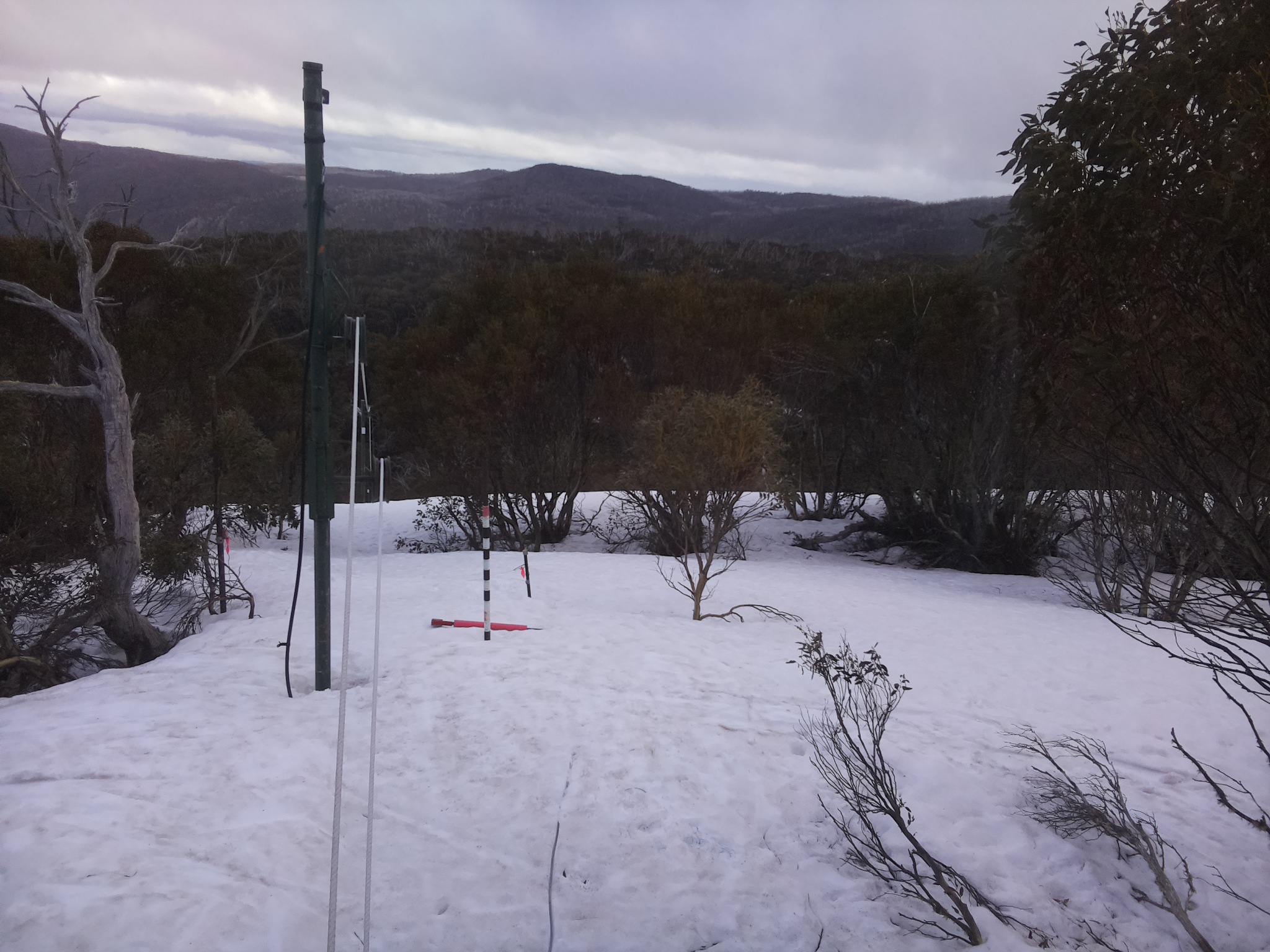 Bogong Web Cam 4:50pm Wednesday 24th of September 2025