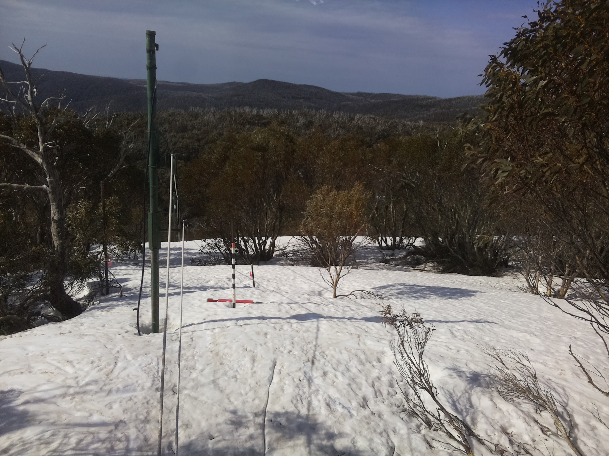 Bogong Web Cam 9:10am Thursday 25th of September 2025