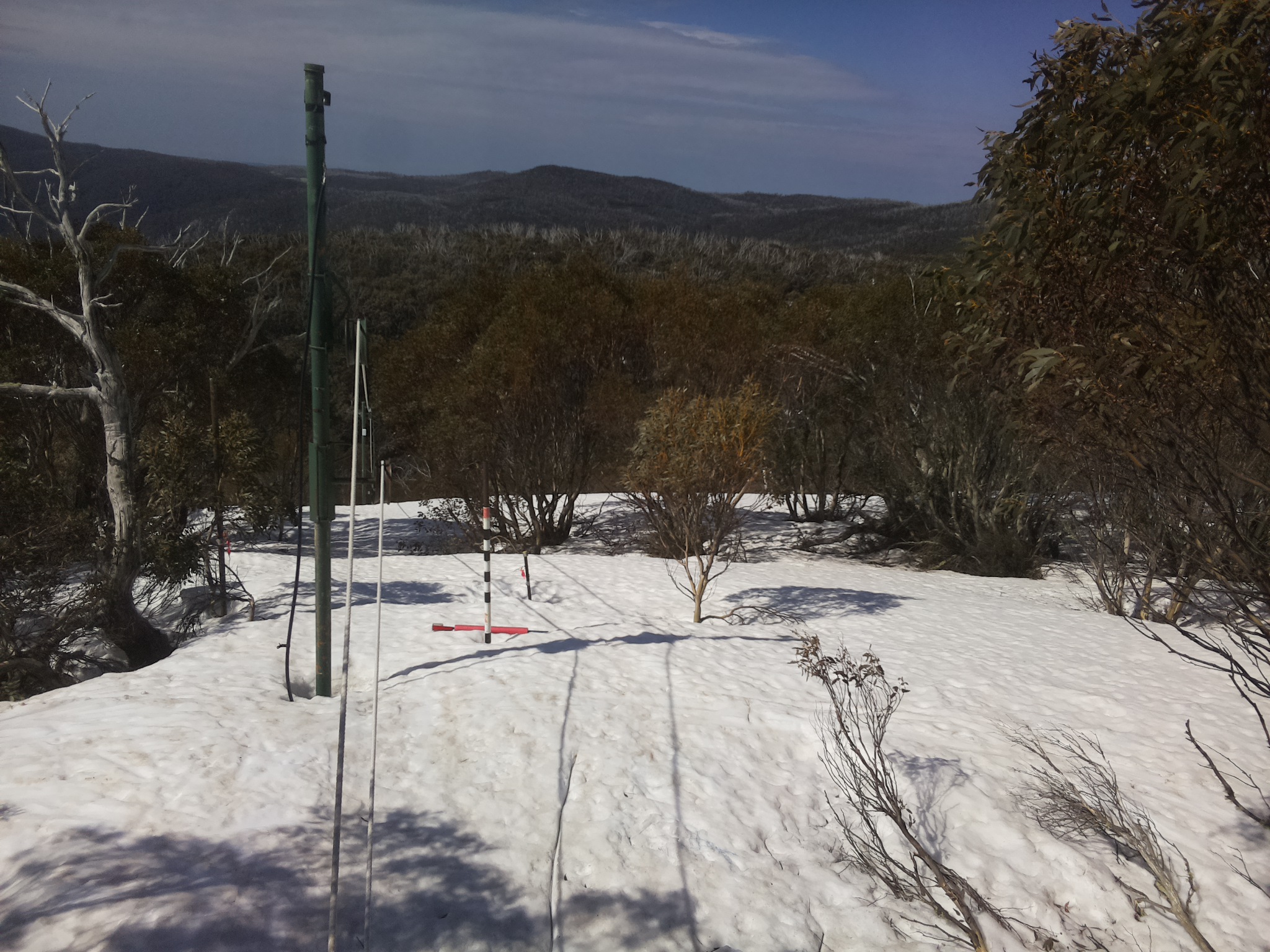 Bogong Web Cam 10:10am Thursday 25th of September 2025