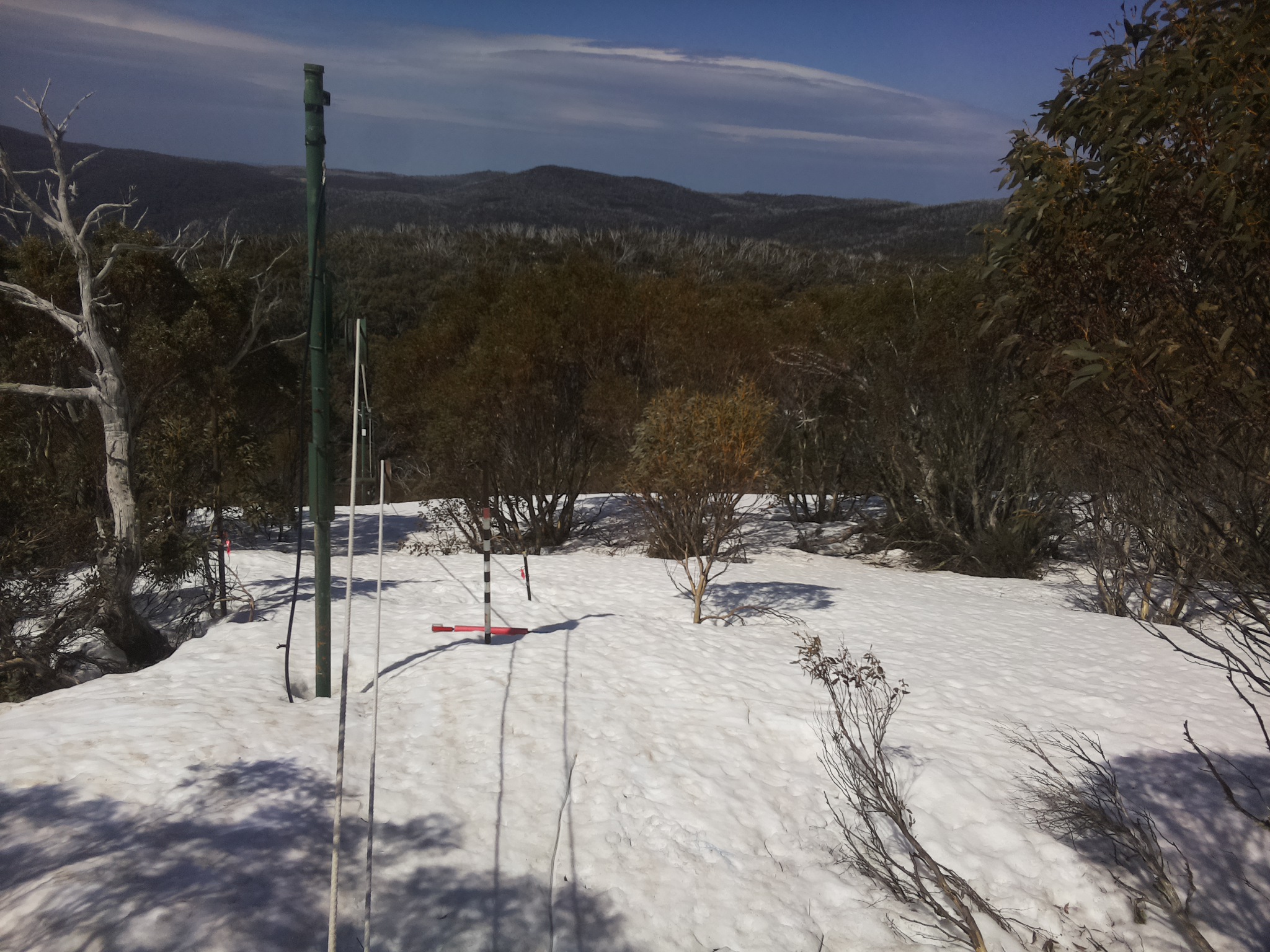 Bogong Web Cam 11:10am Thursday 25th of September 2025