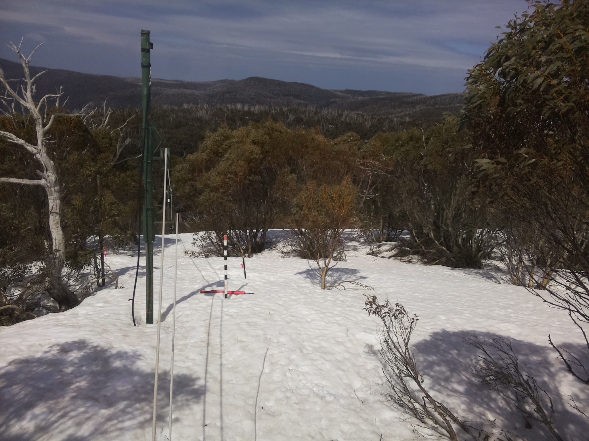 Bogong Web Cam 12:10pm Thursday 25th of September 2025