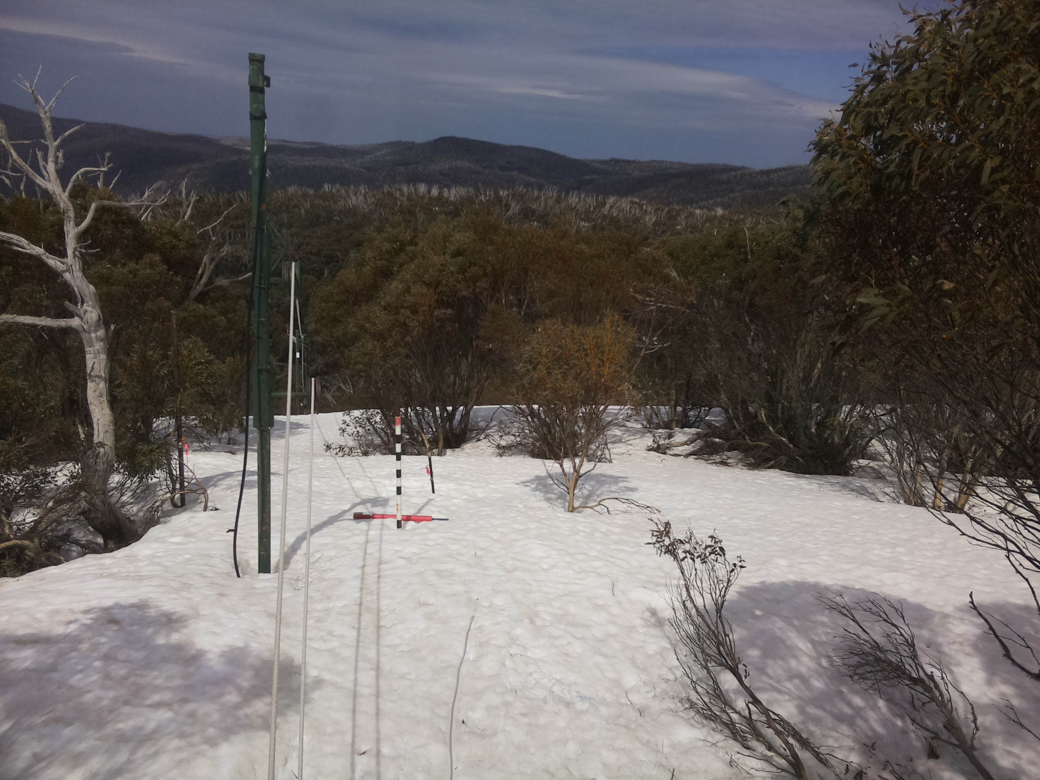 Bogong Web Cam 12:20pm Thursday 25th of September 2025