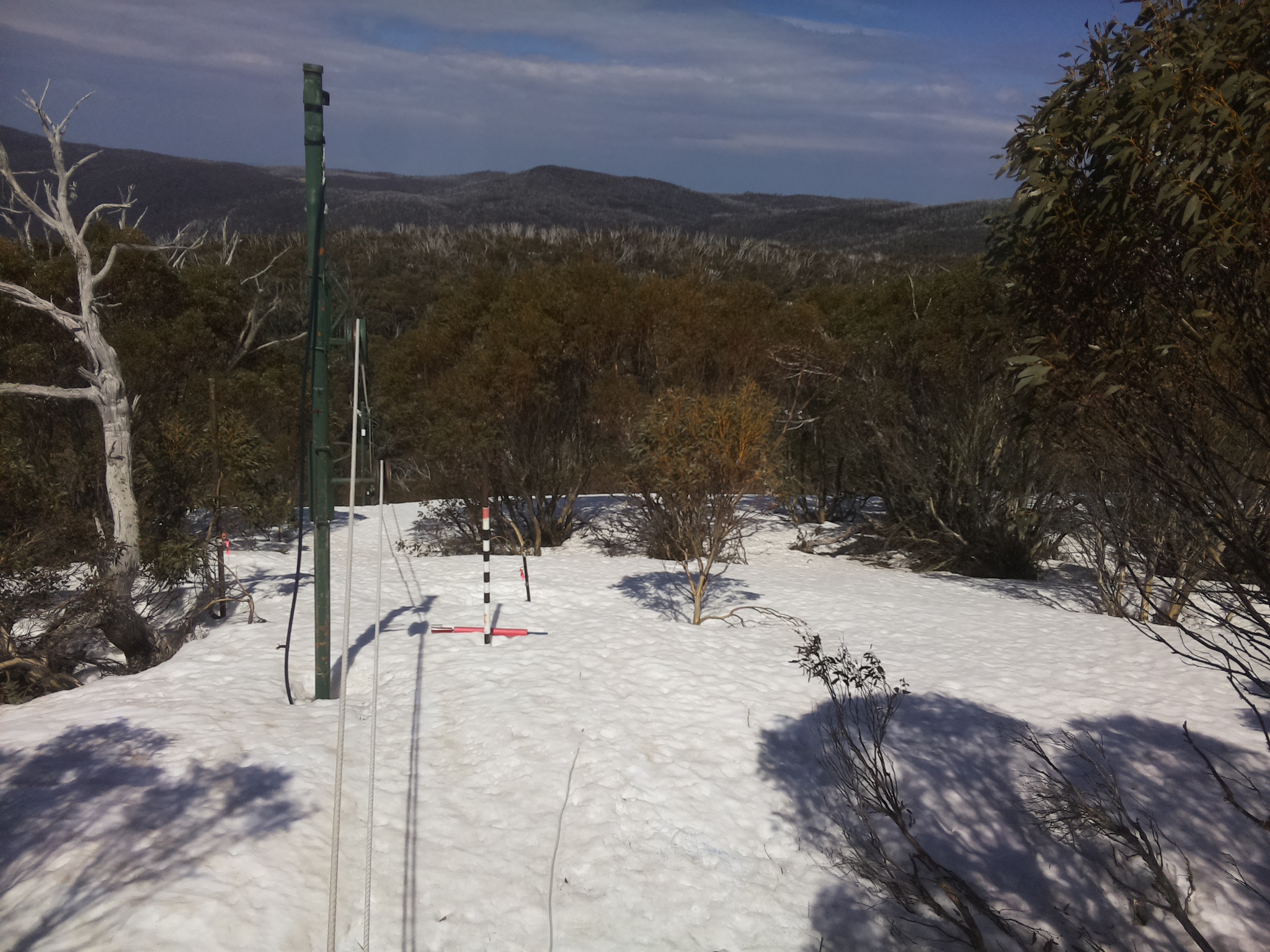 Bogong Web Cam 12:50pm Thursday 25th of September 2025
