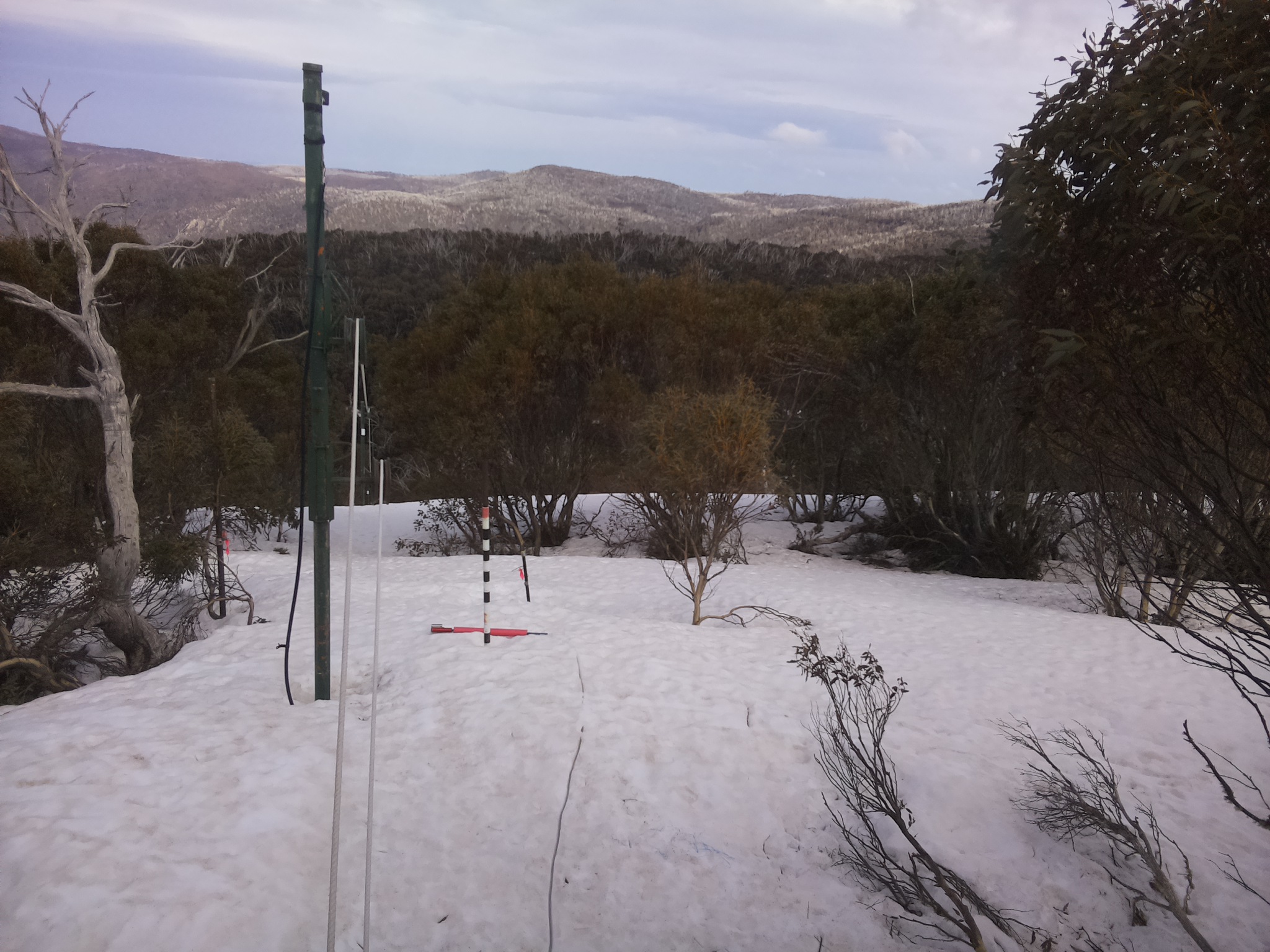 Bogong Web Cam 2:40pm Thursday 25th of September 2025