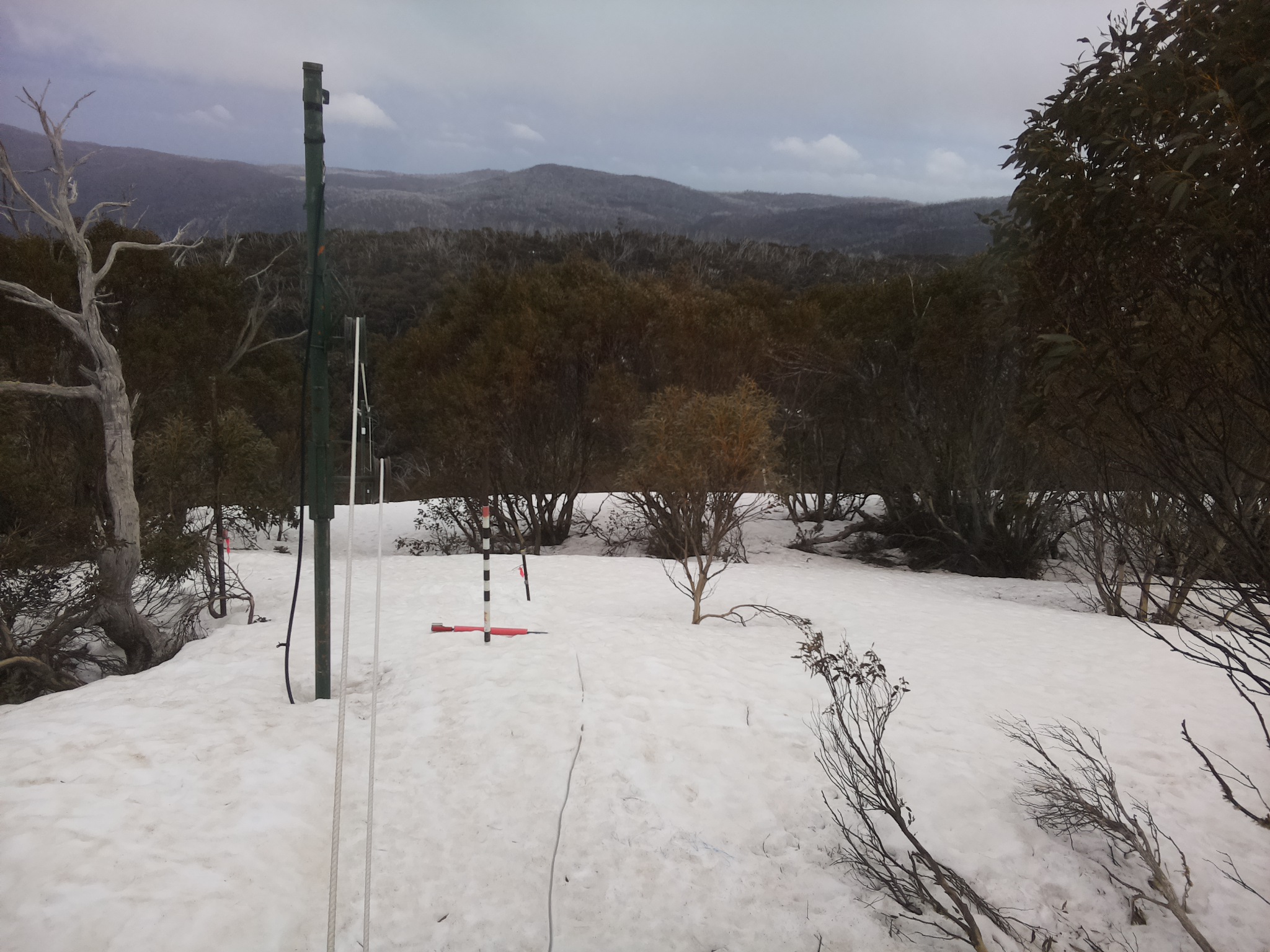 Bogong Web Cam 4:20pm Thursday 25th of September 2025