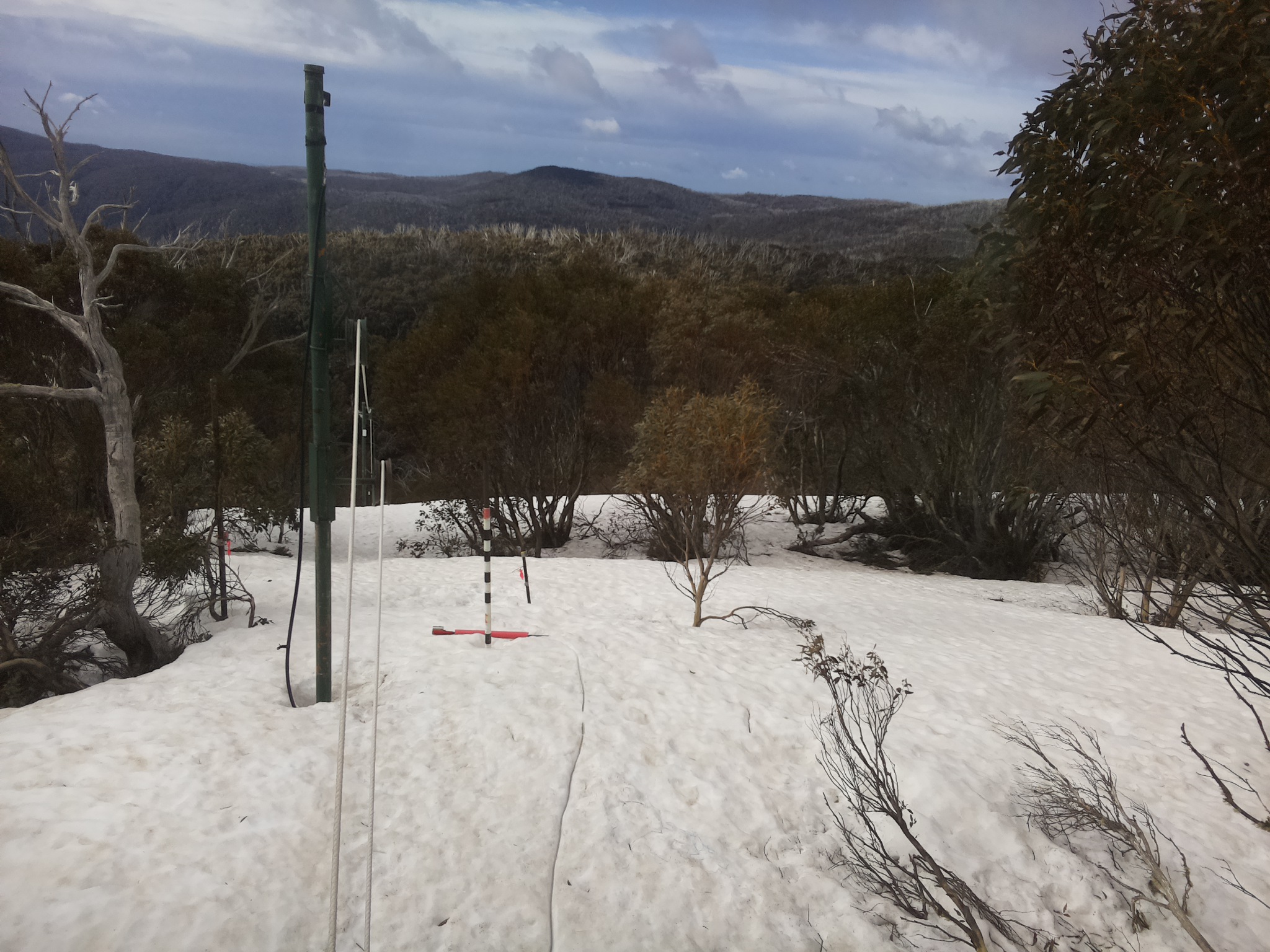 Bogong Web Cam 8:40am Friday 26th of September 2025