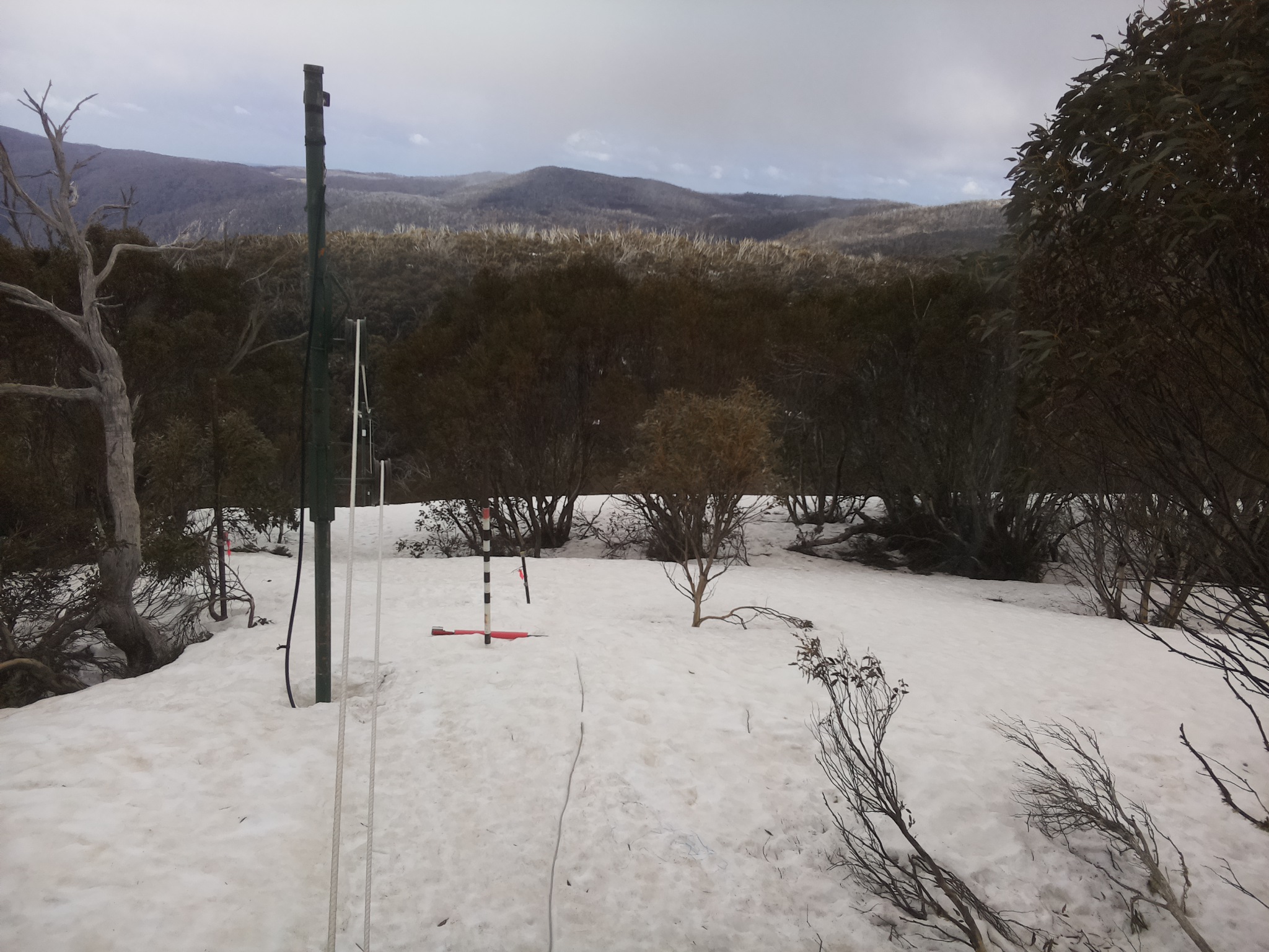 Bogong Web Cam 9:20am Friday 26th of September 2025