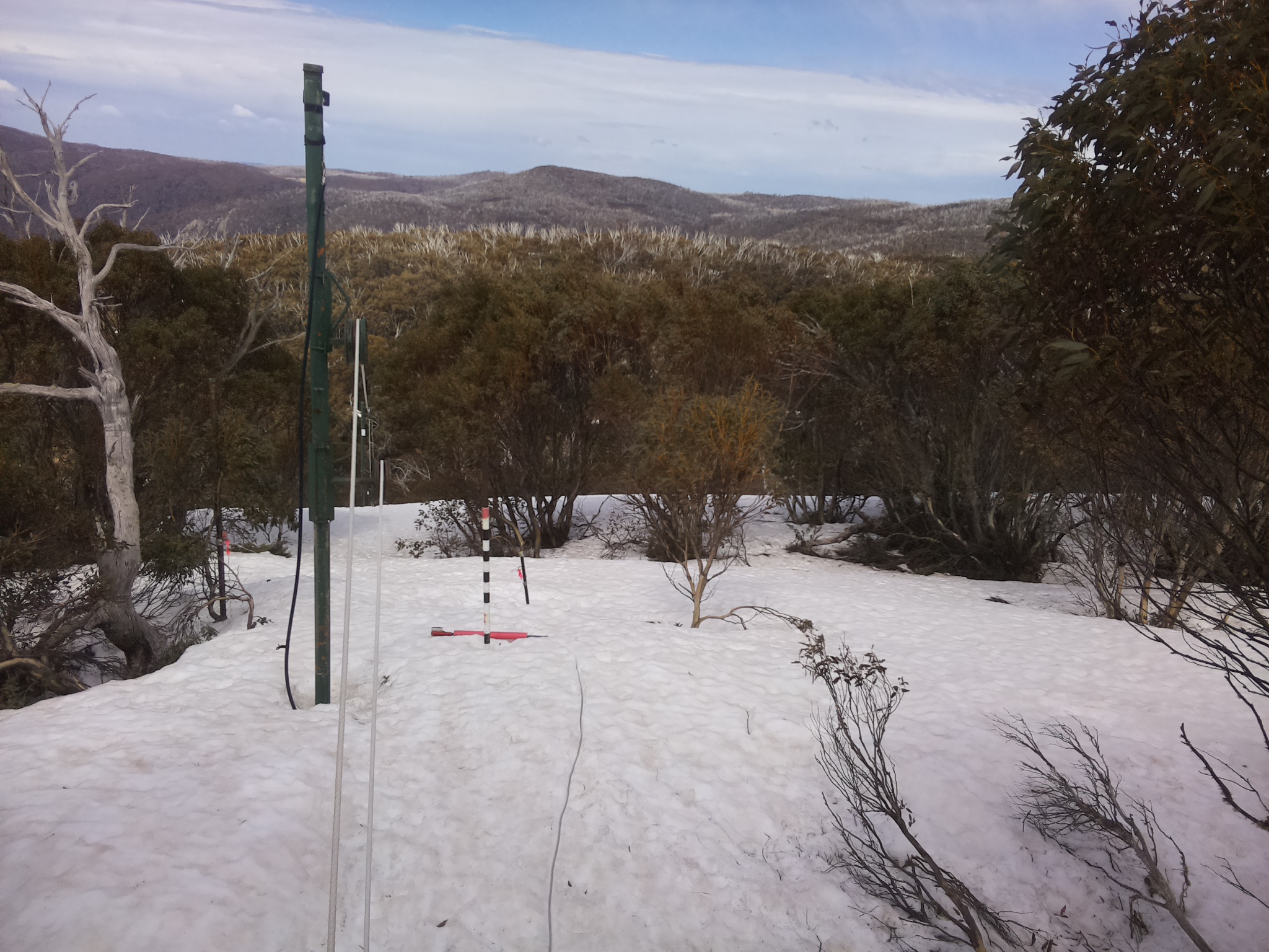 Bogong Web Cam 12:20pm Friday 26th of September 2025