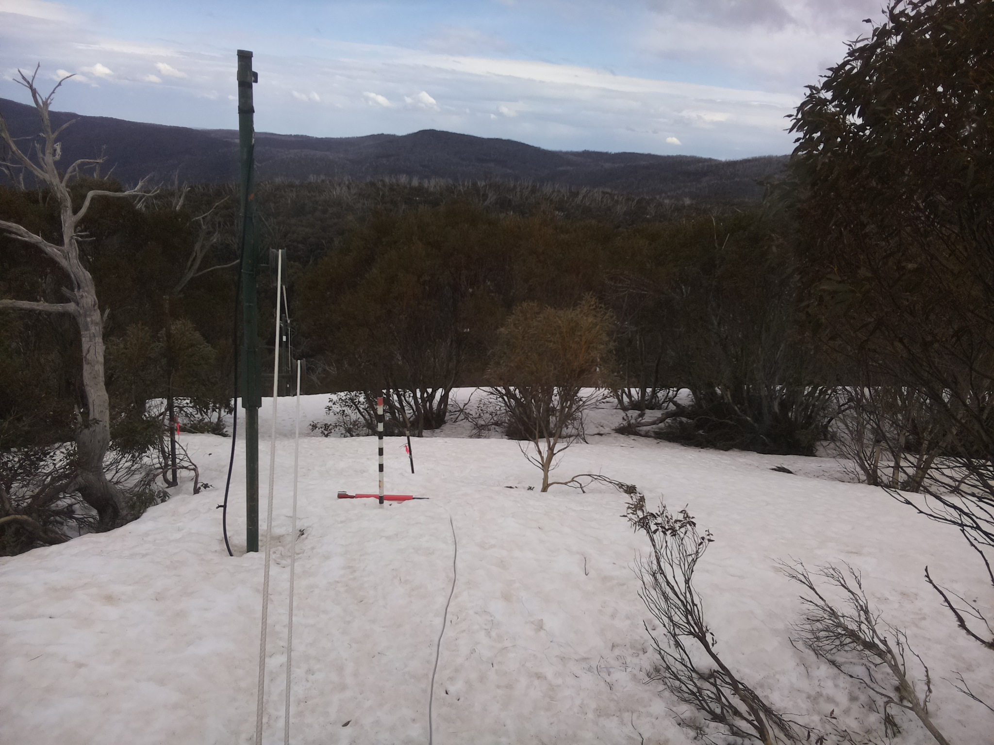 Bogong Web Cam 2:20pm Friday 26th of September 2025