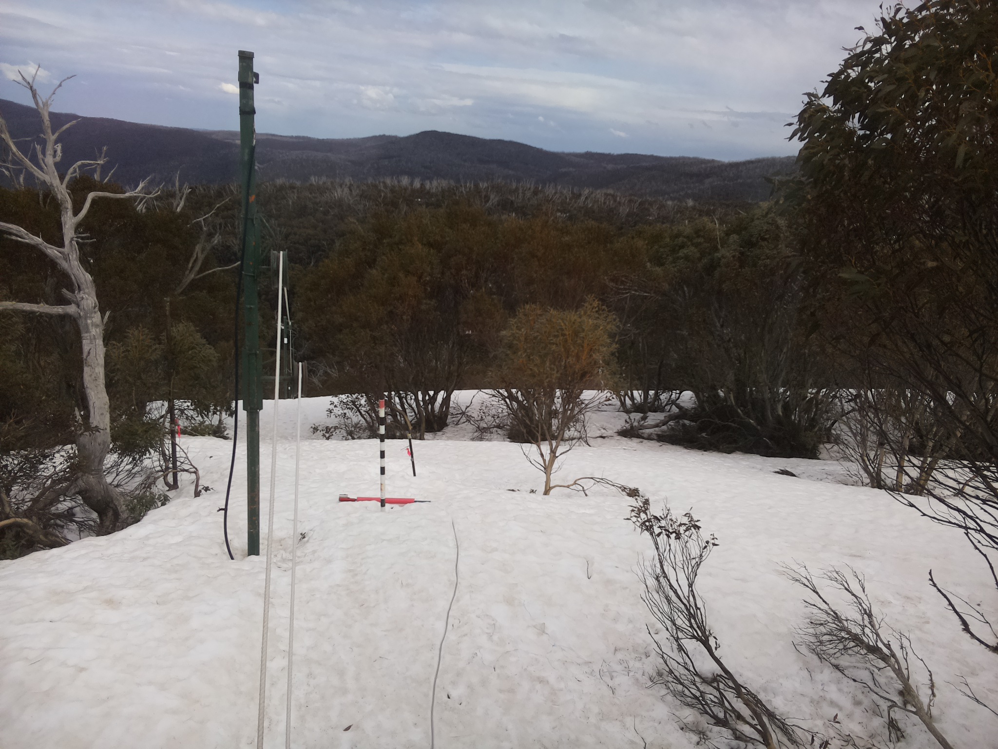Bogong Web Cam 2:30pm Friday 26th of September 2025