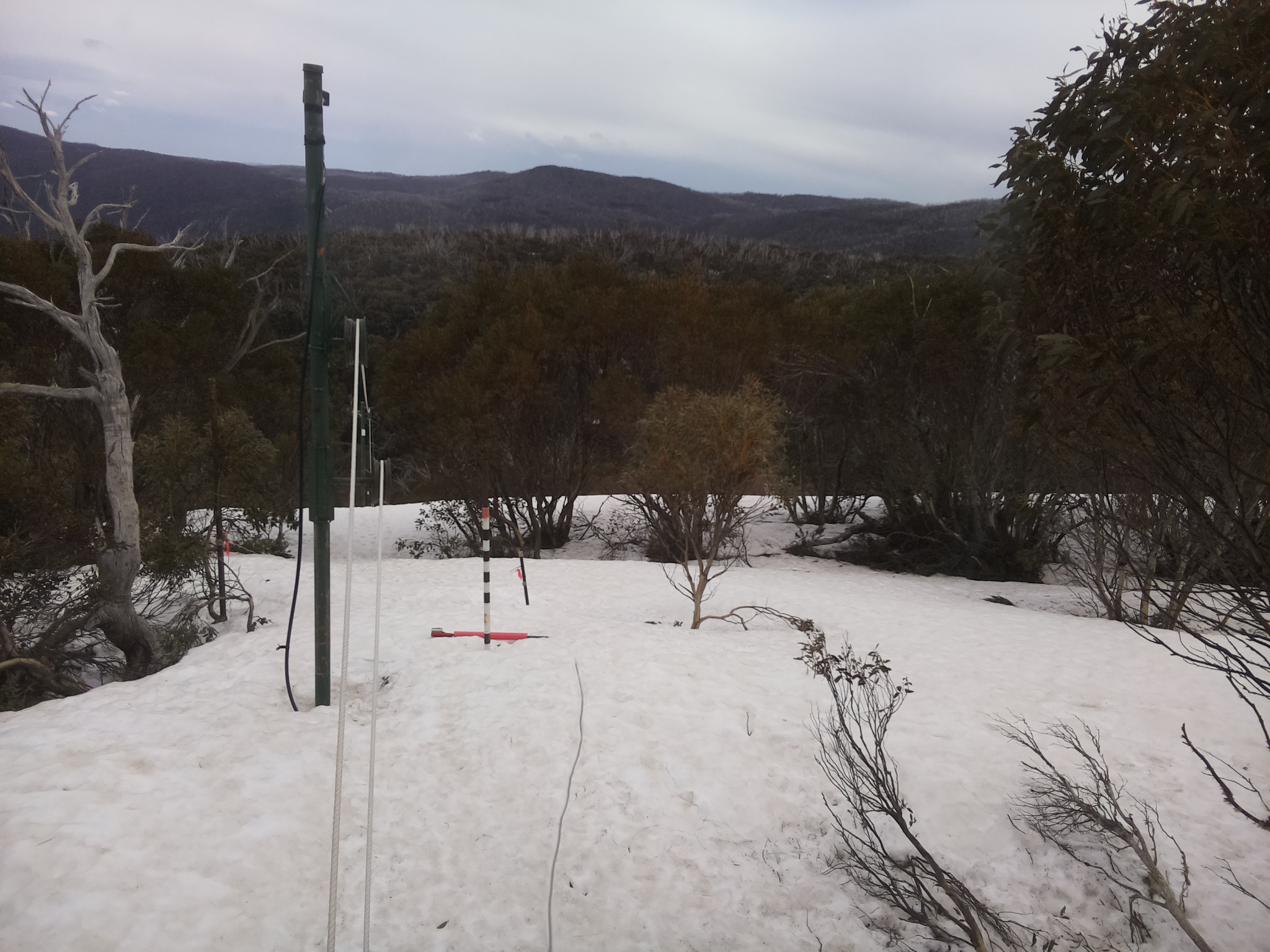 Bogong Web Cam 2:50pm Friday 26th of September 2025