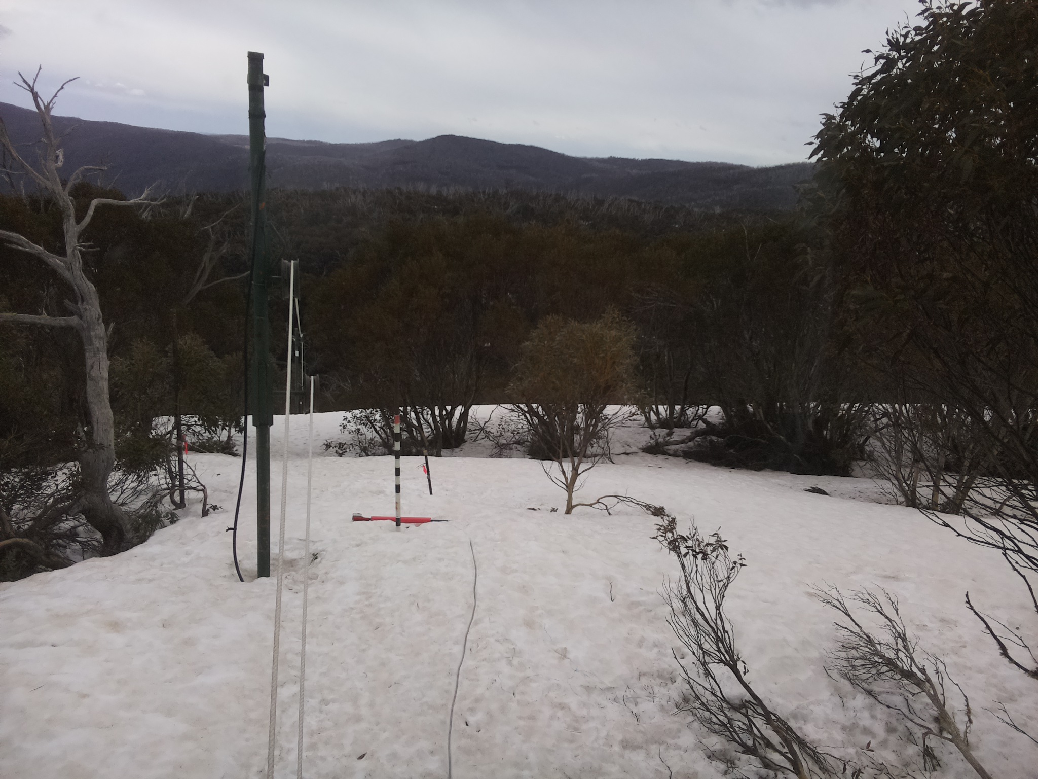 Bogong Web Cam 3:10pm Friday 26th of September 2025