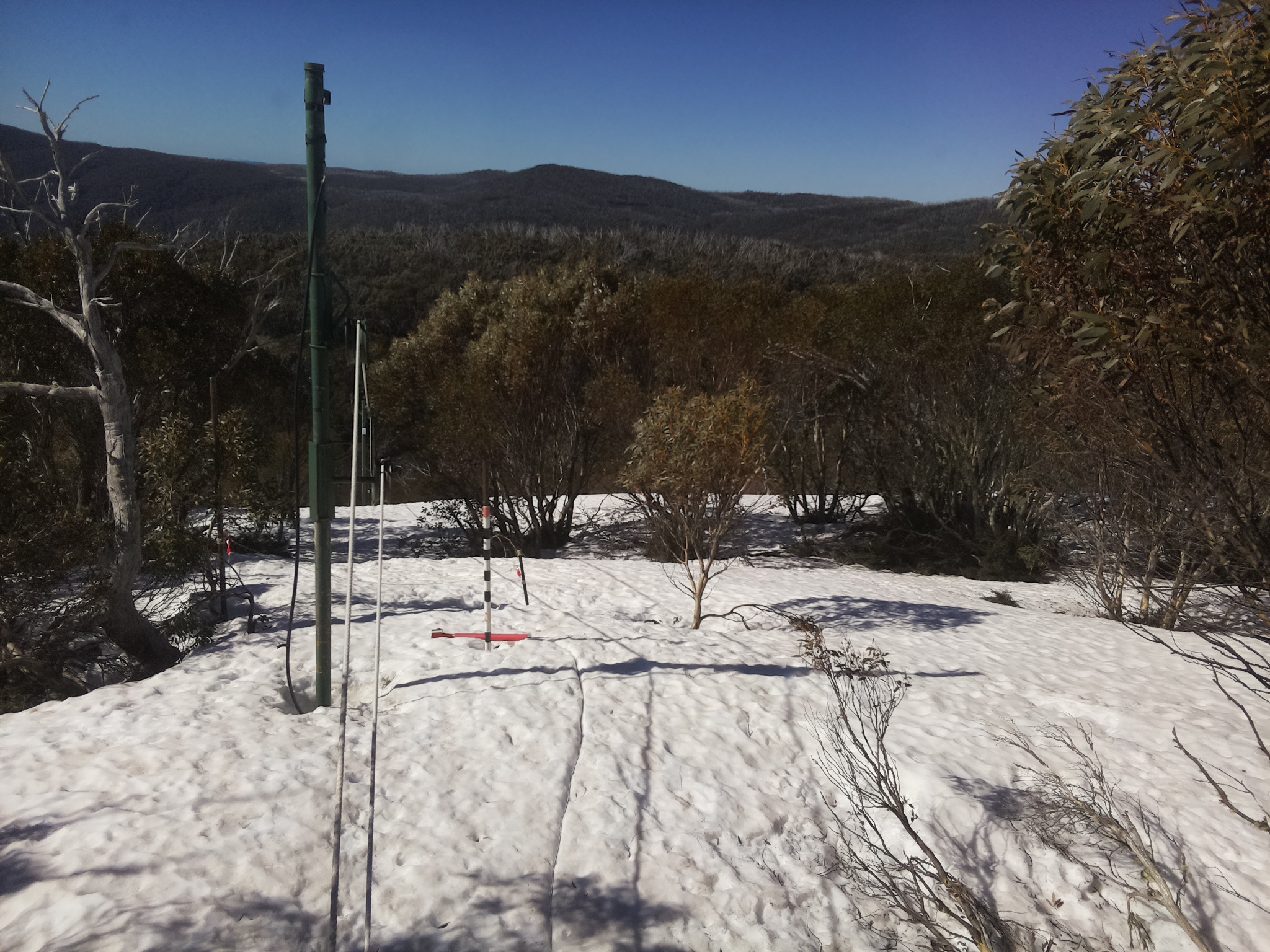 Bogong Web Cam 9:20am Saturday 27th of September 2025
