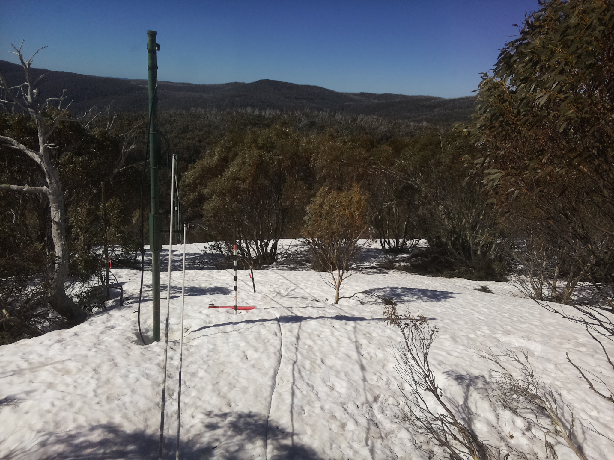 Bogong Web Cam 9:40am Saturday 27th of September 2025