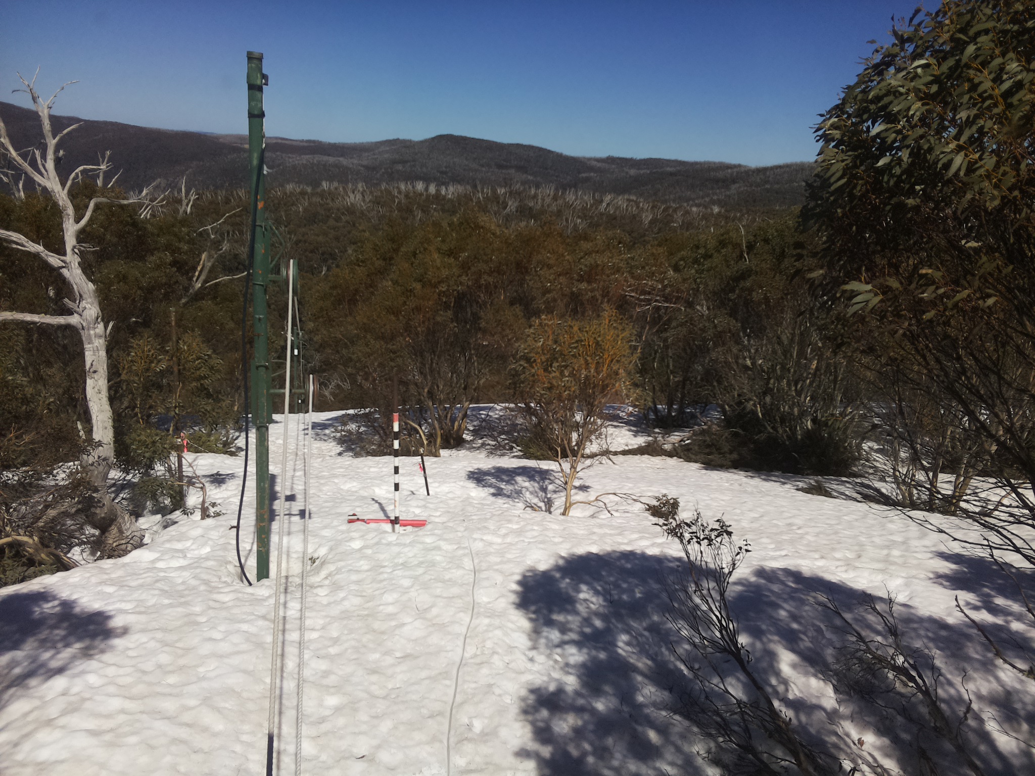 Bogong Web Cam 1:30pm Saturday 27th of September 2025