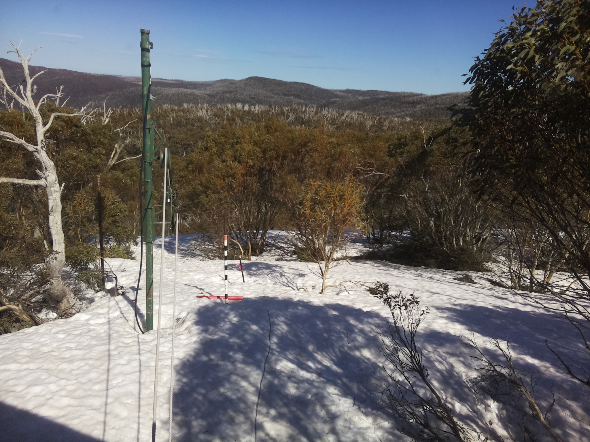 Bogong Web Cam 2:30pm Saturday 27th of September 2025