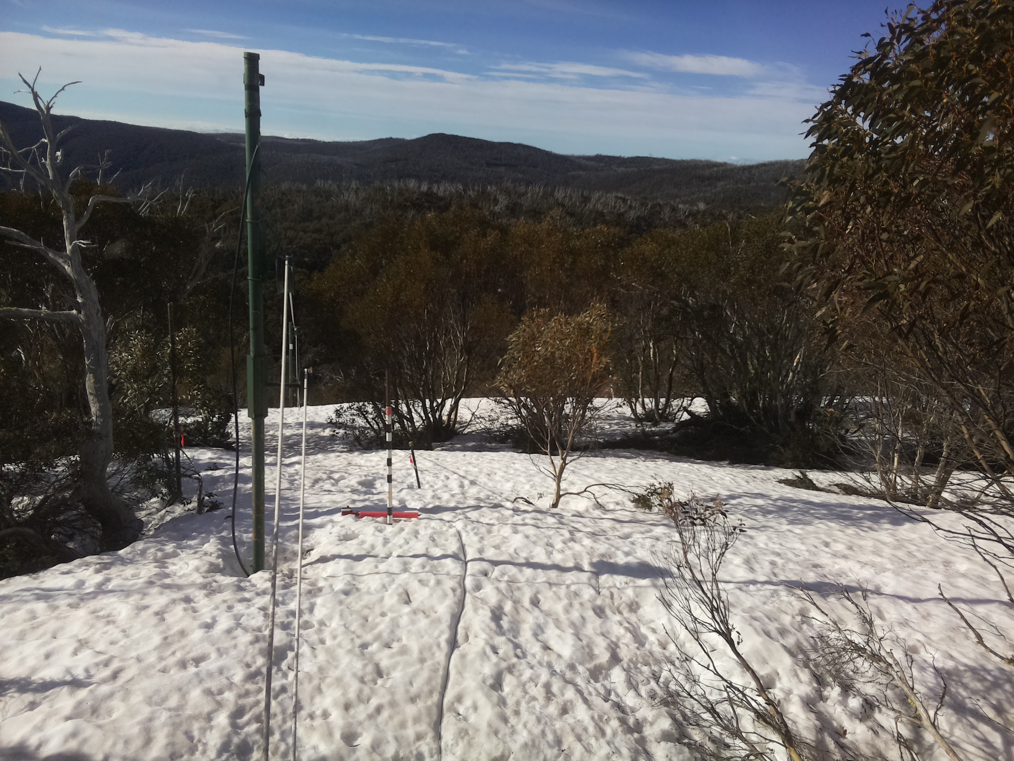 Bogong Web Cam 8:10am Sunday 28th of September 2025