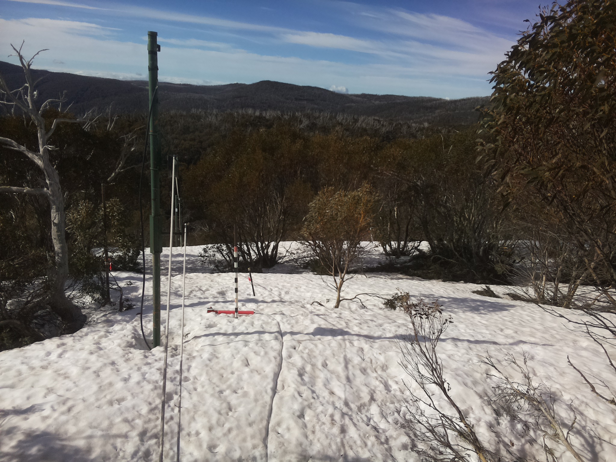 Bogong Web Cam 8:50am Sunday 28th of September 2025