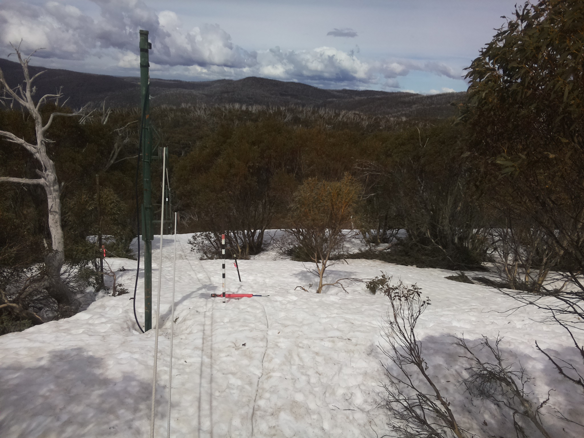 Bogong Web Cam 12:20pm Sunday 28th of September 2025