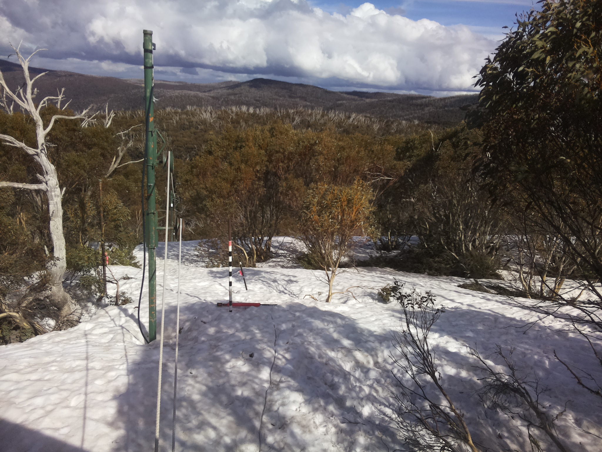Bogong Web Cam 2:50pm Sunday 28th of September 2025