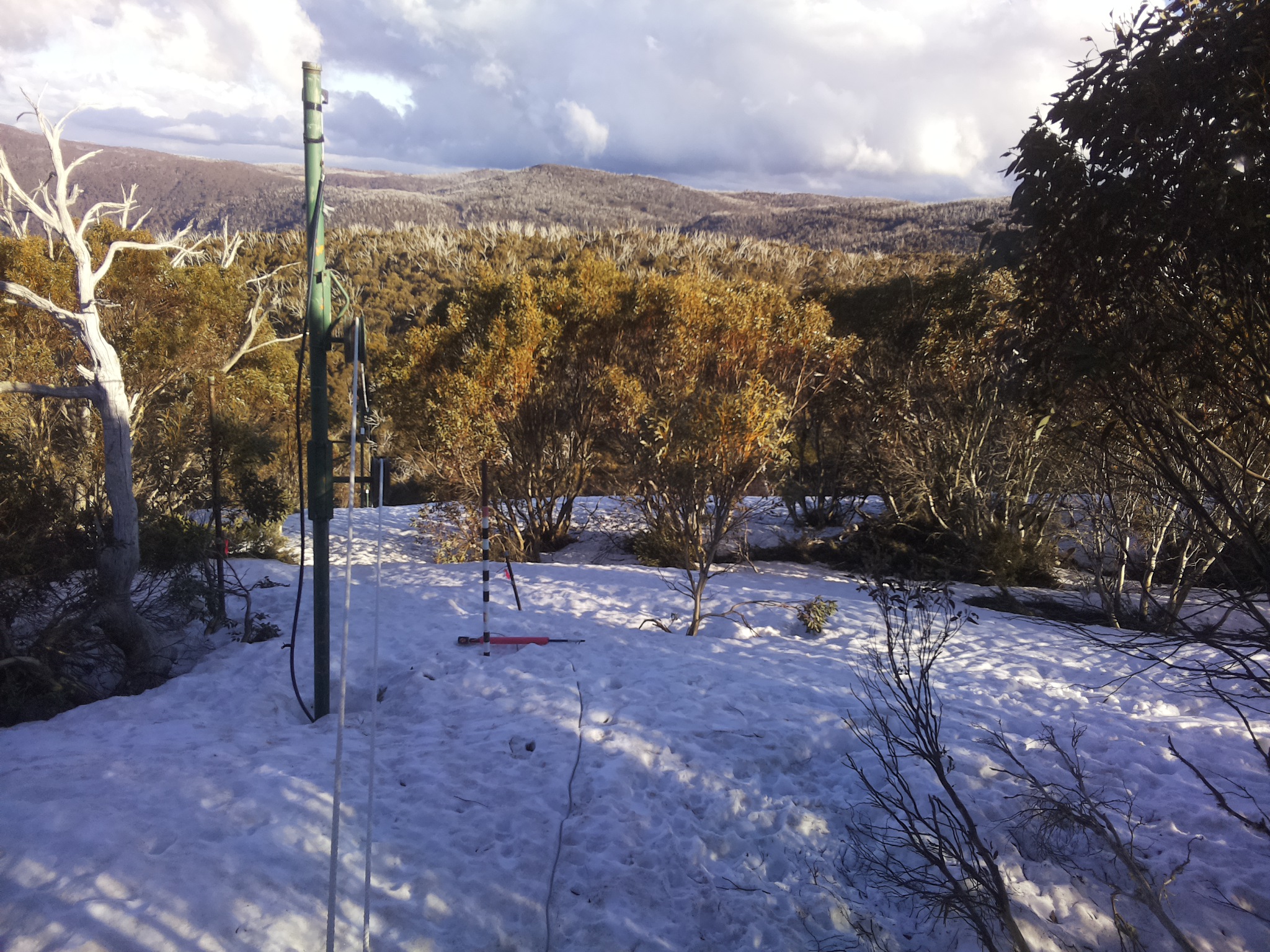 Bogong Web Cam 4:40pm Sunday 28th of September 2025
