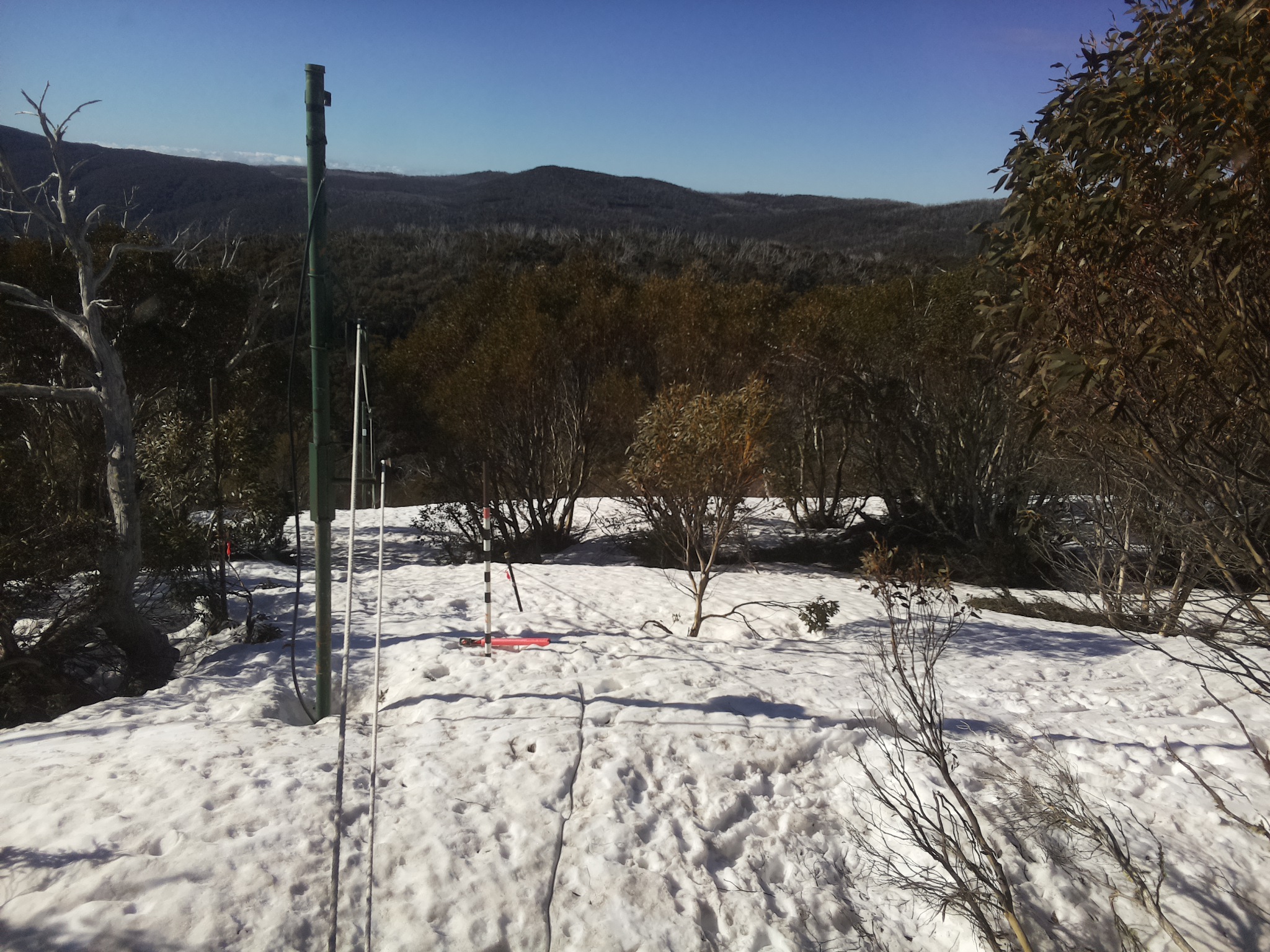 Bogong Web Cam 8:20am Monday 29th of September 2025