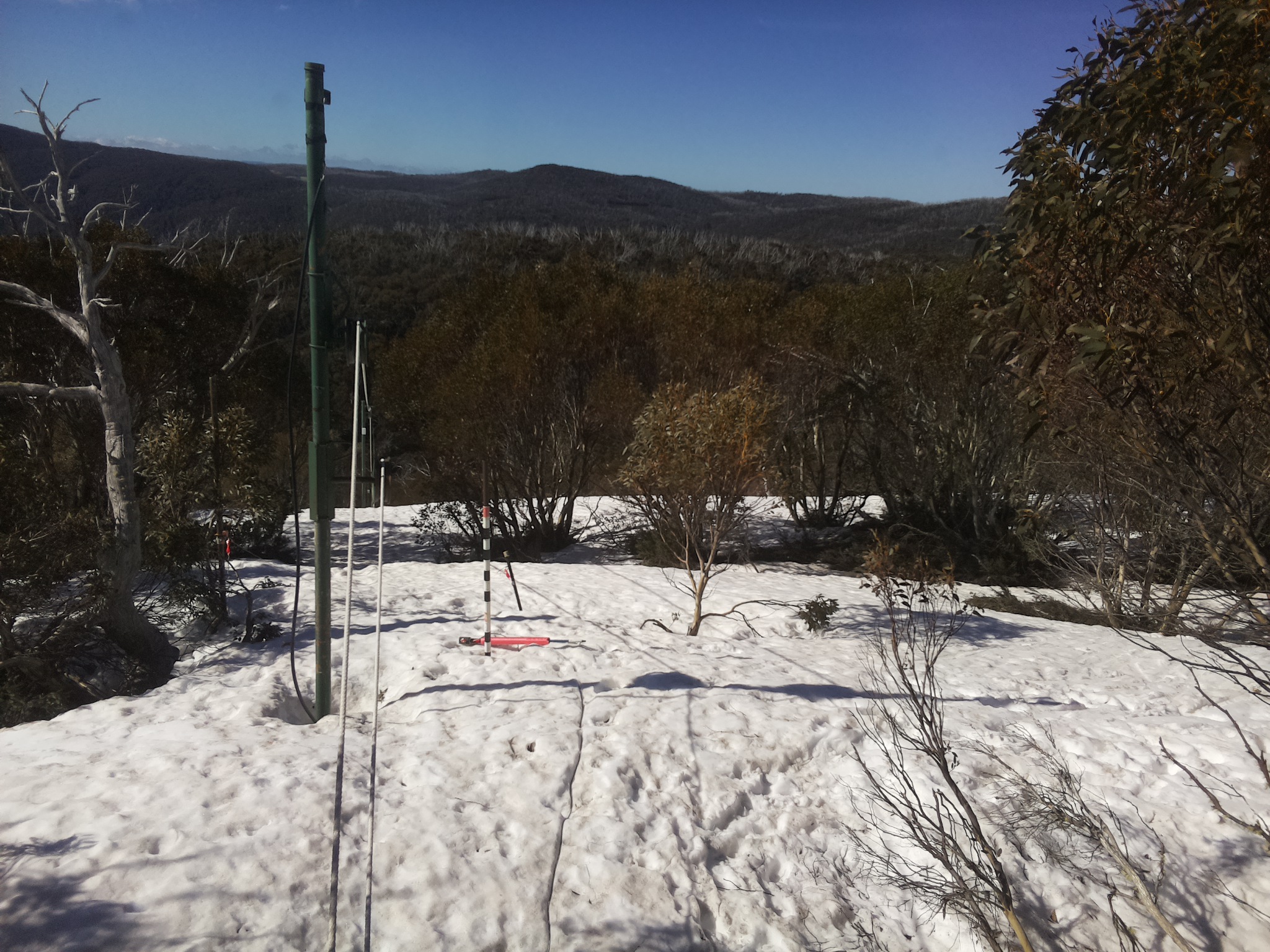 Bogong Web Cam 9:00am Monday 29th of September 2025