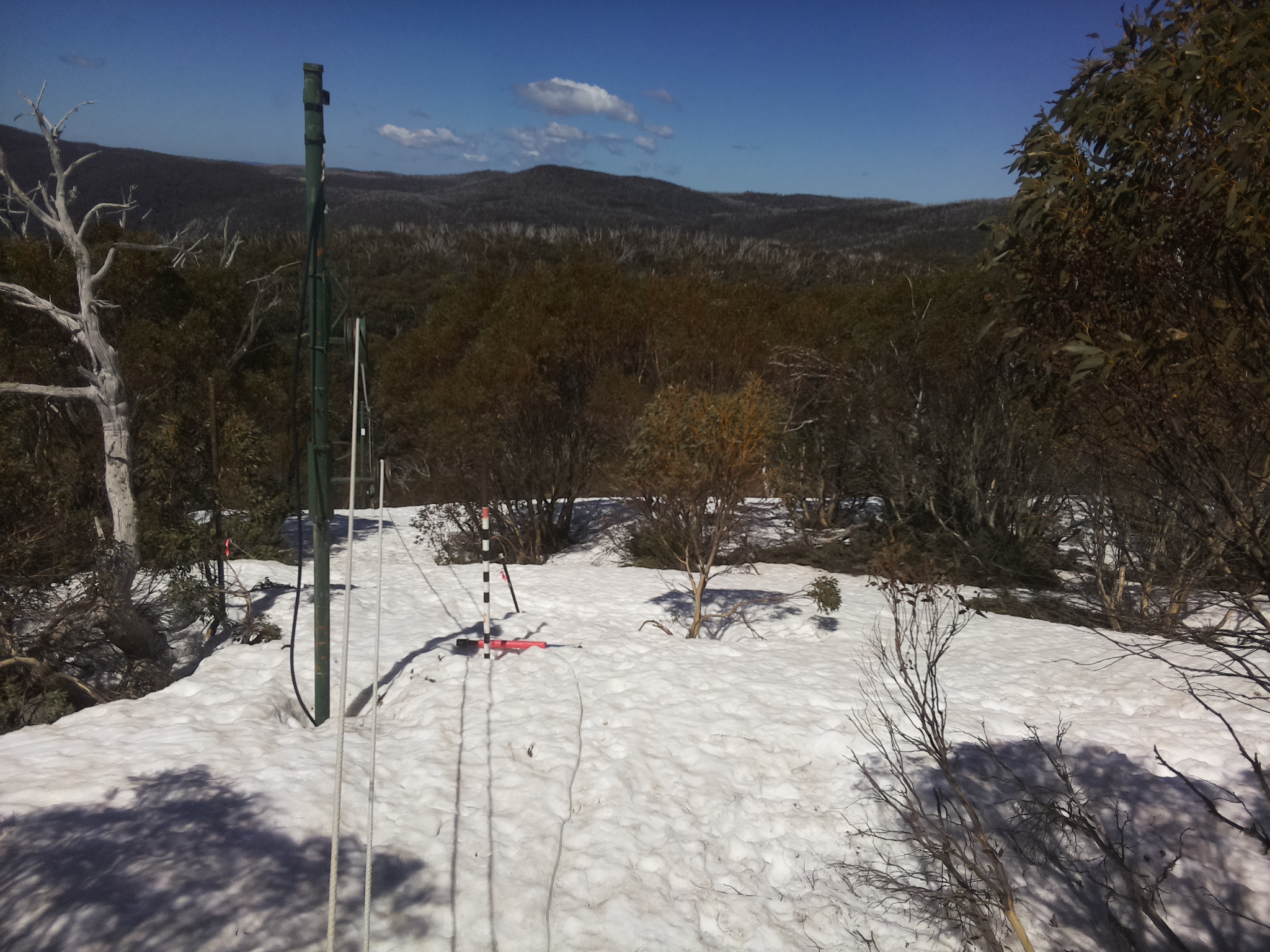 Bogong Web Cam 12:00pm Monday 29th of September 2025