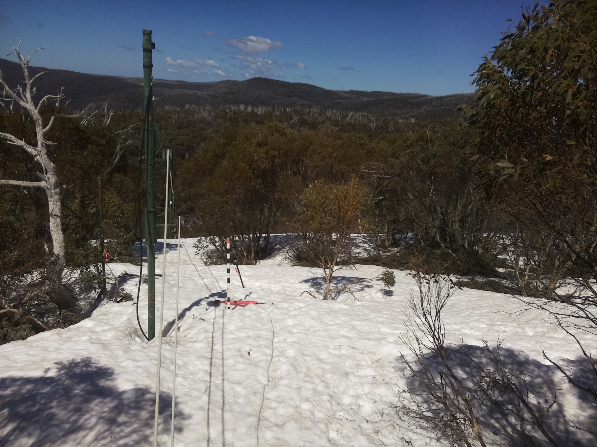 Bogong Web Cam 12:10pm Monday 29th of September 2025