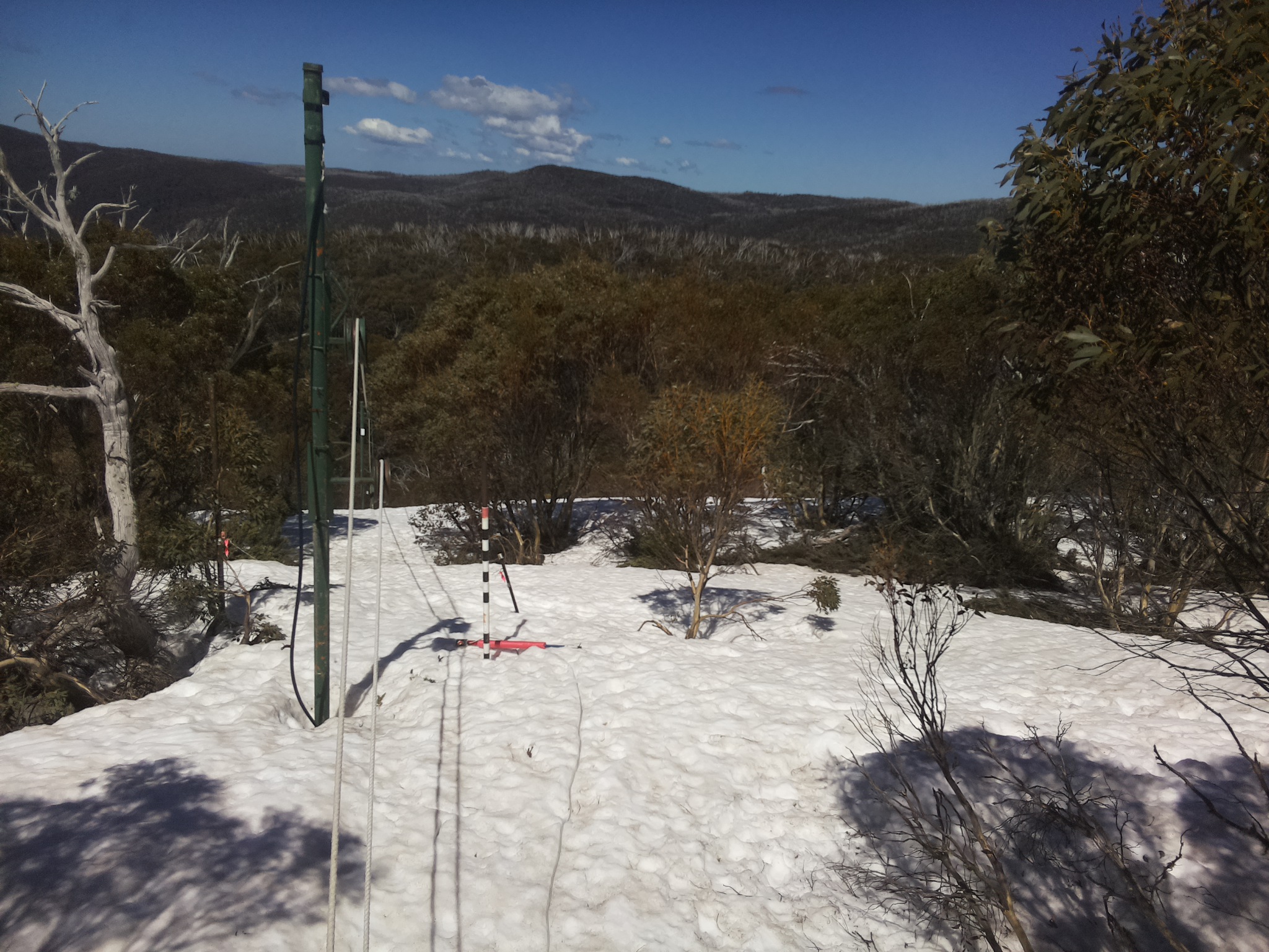 Bogong Web Cam 12:20pm Monday 29th of September 2025