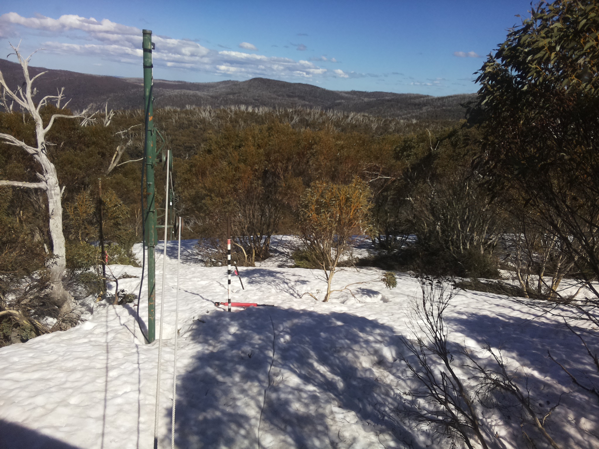 Bogong Web Cam 2:30pm Monday 29th of September 2025
