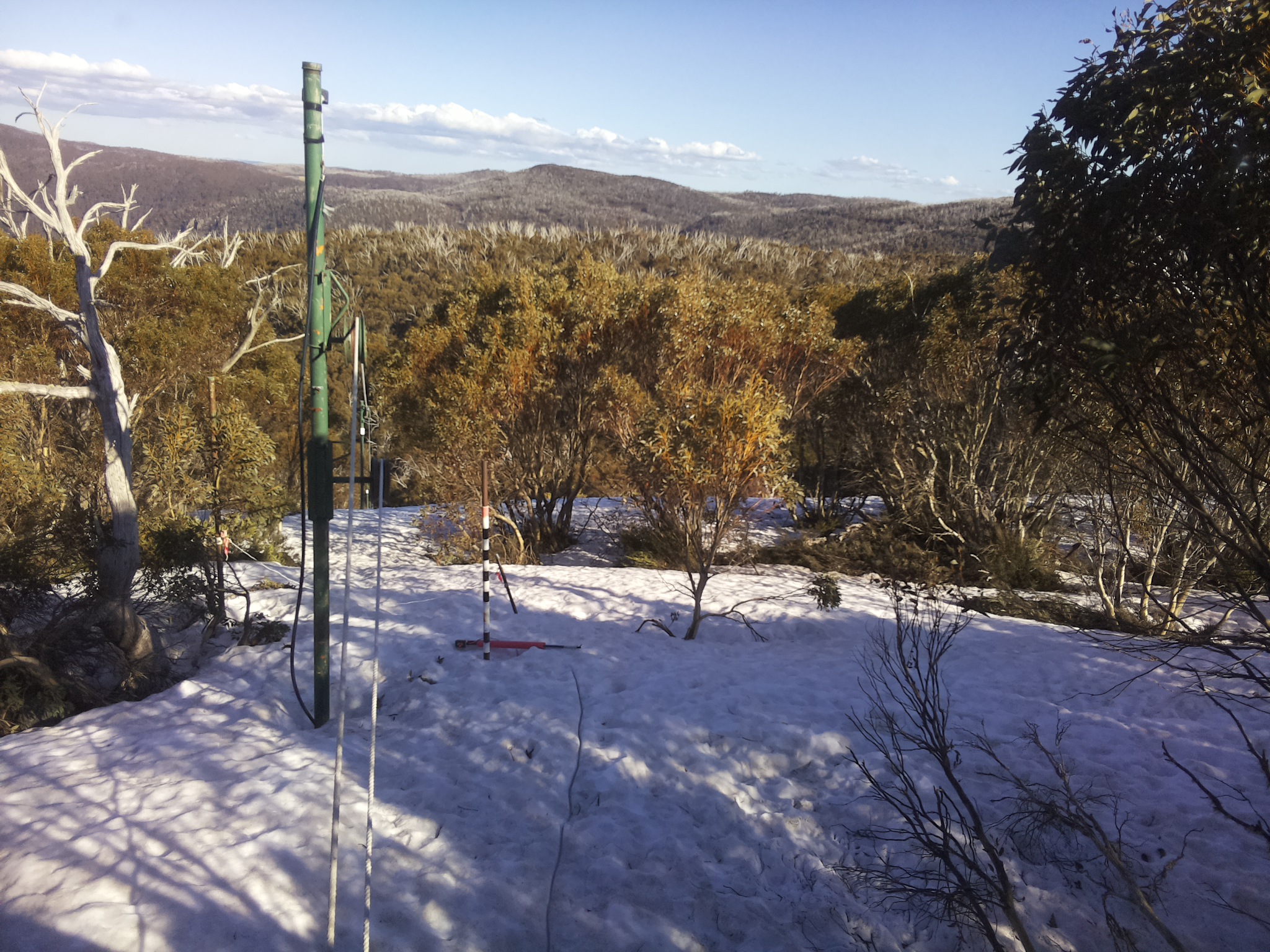 Bogong Web Cam 4:00pm Monday 29th of September 2025