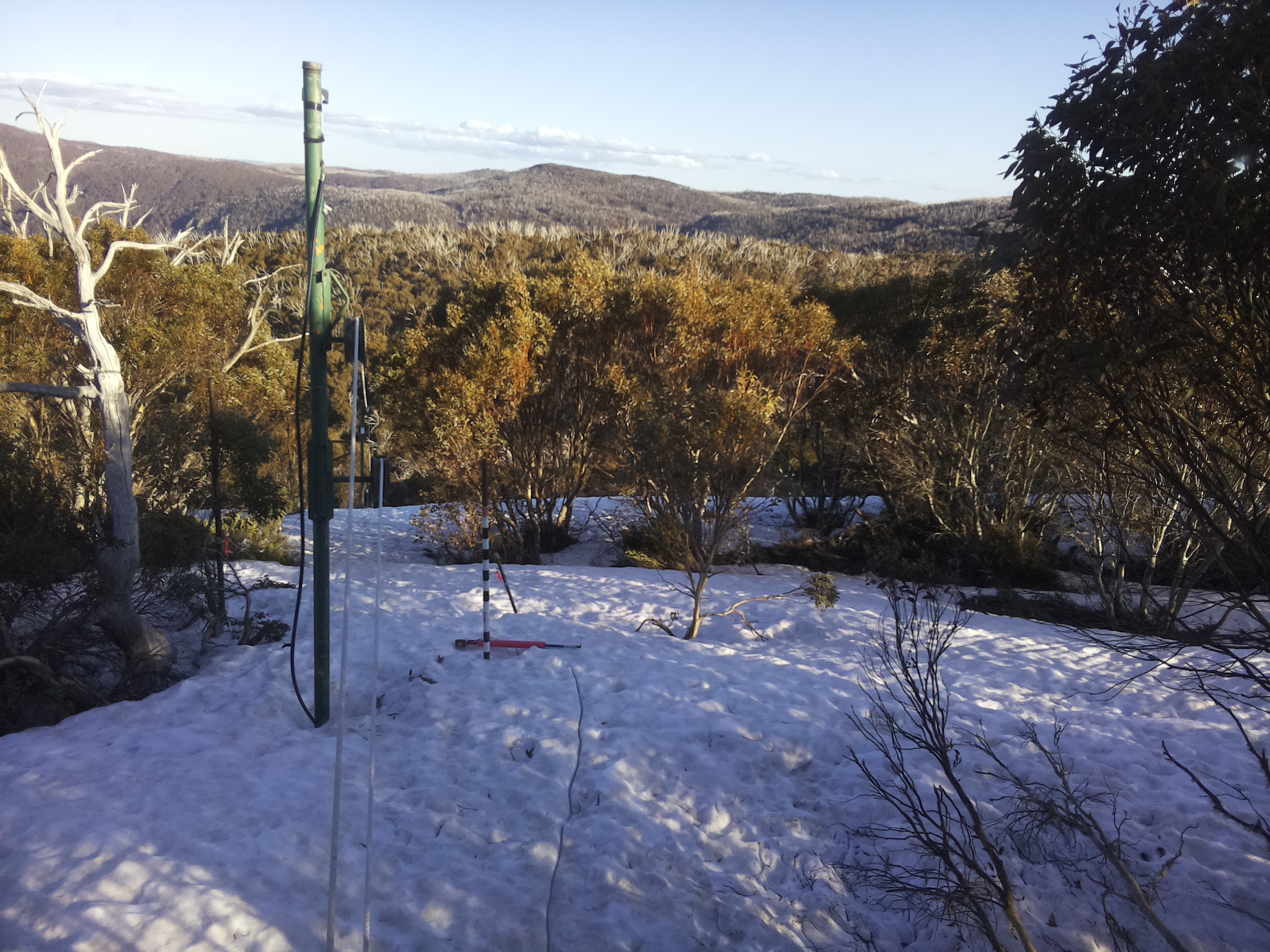 Bogong Web Cam 4:50pm Monday 29th of September 2025