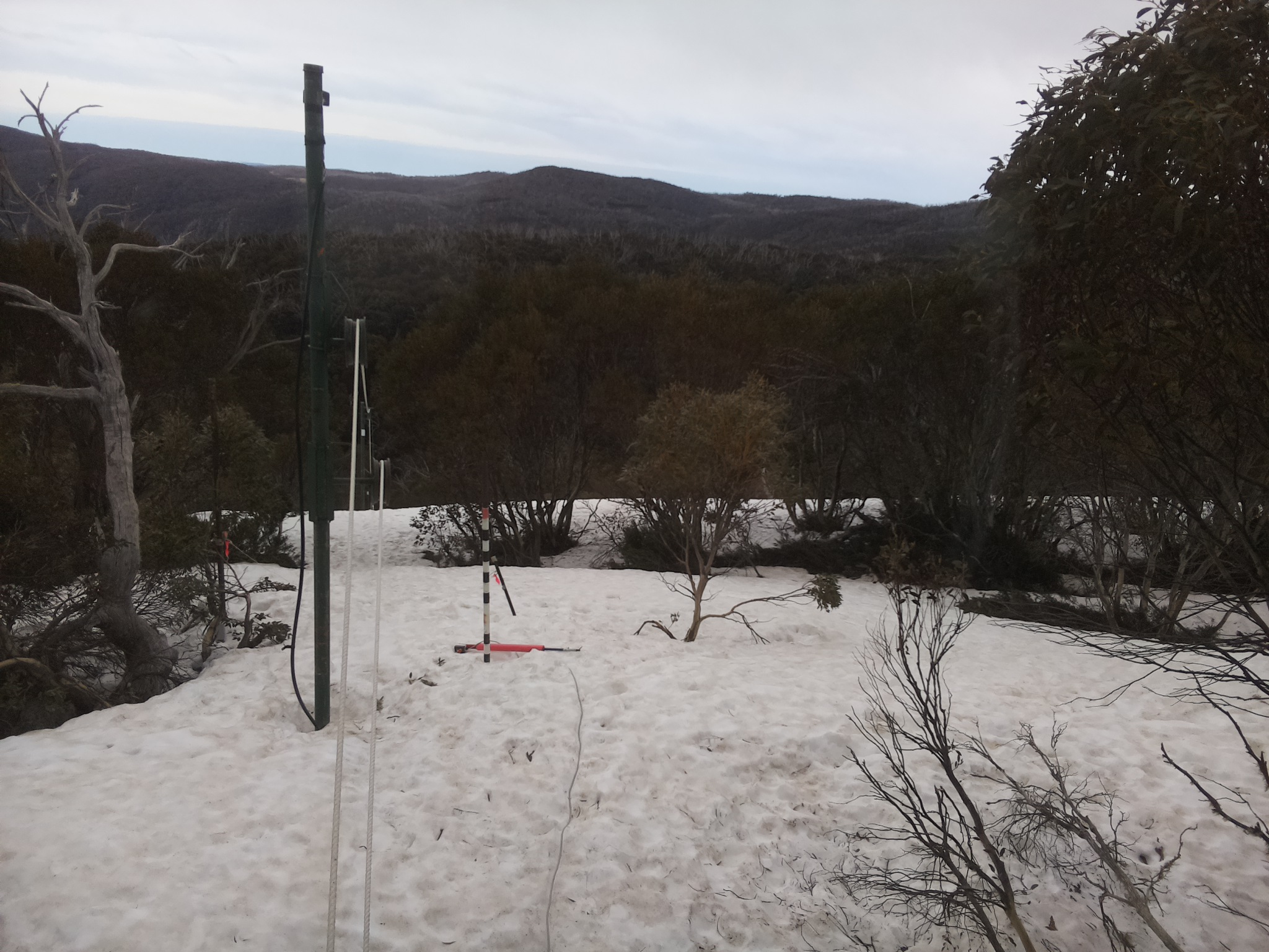 Bogong Web Cam 8:40am Tuesday 30th of September 2025