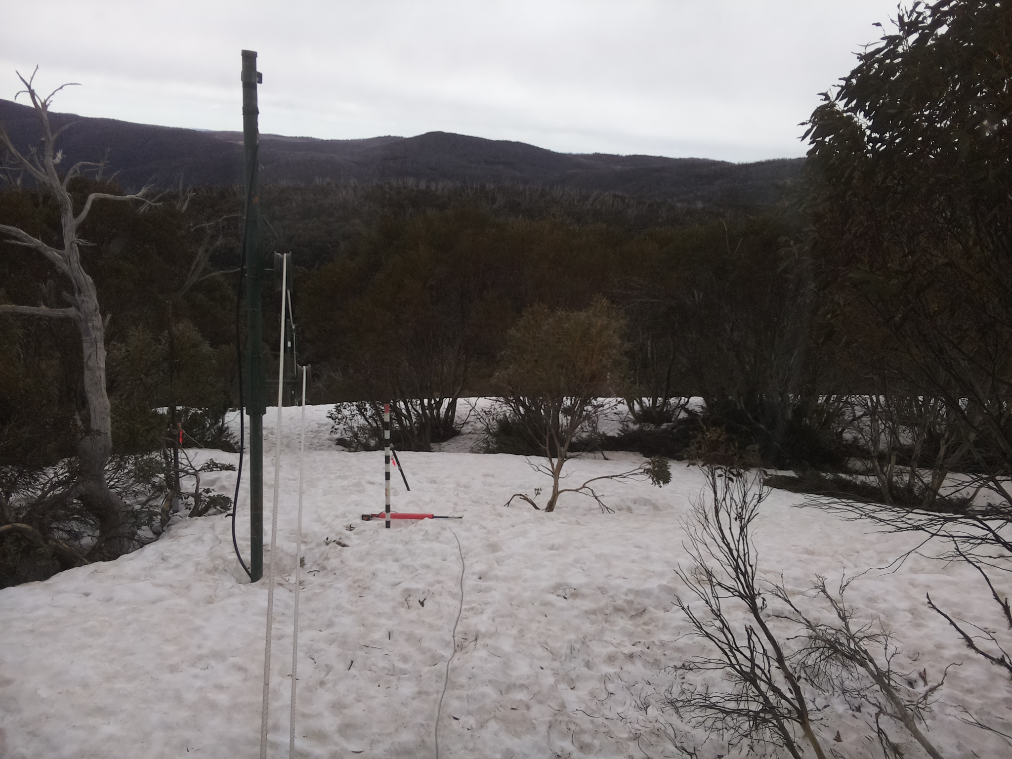 Bogong Web Cam 12:00pm Tuesday 30th of September 2025