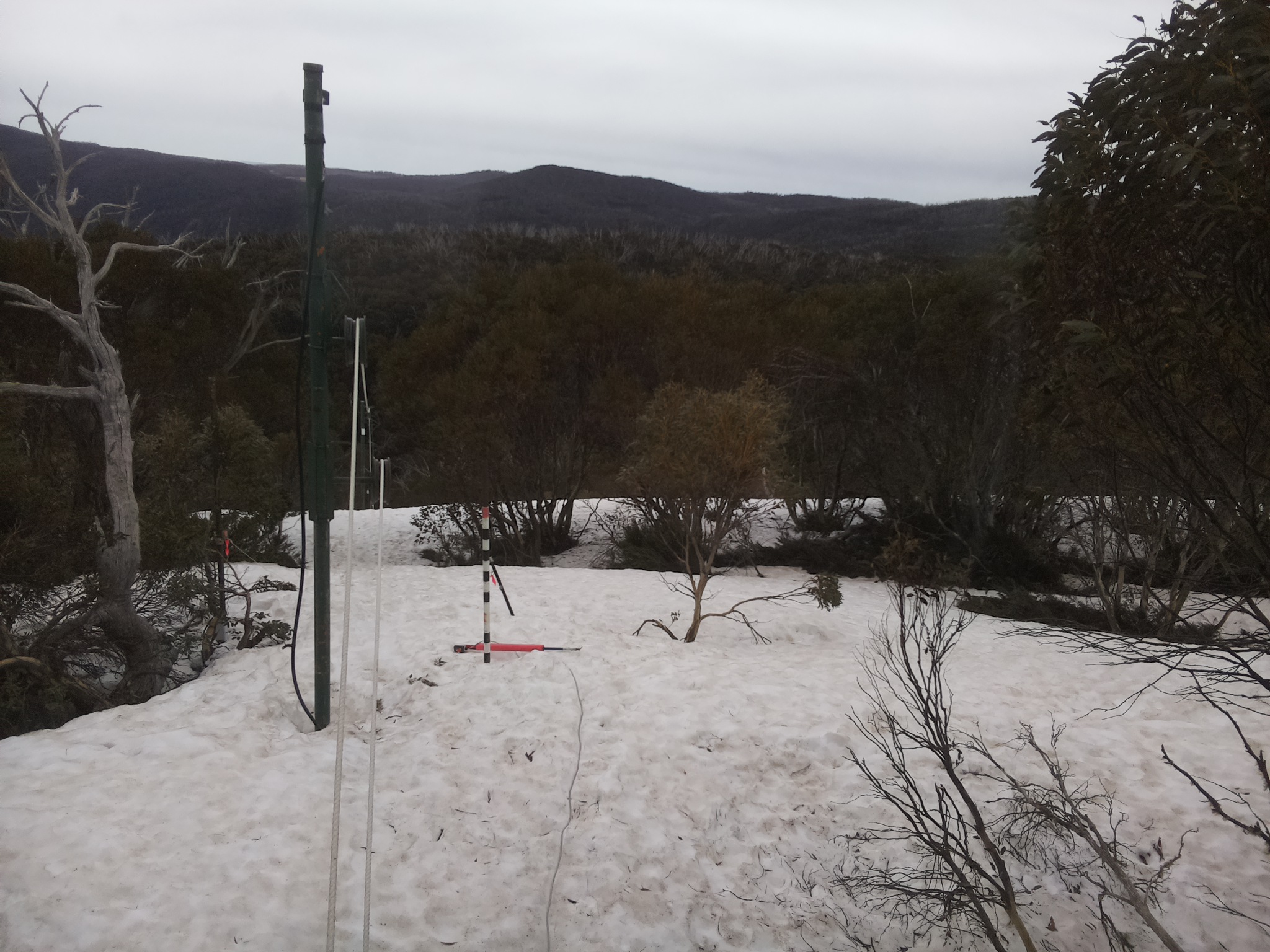 Bogong Web Cam 12:50pm Tuesday 30th of September 2025