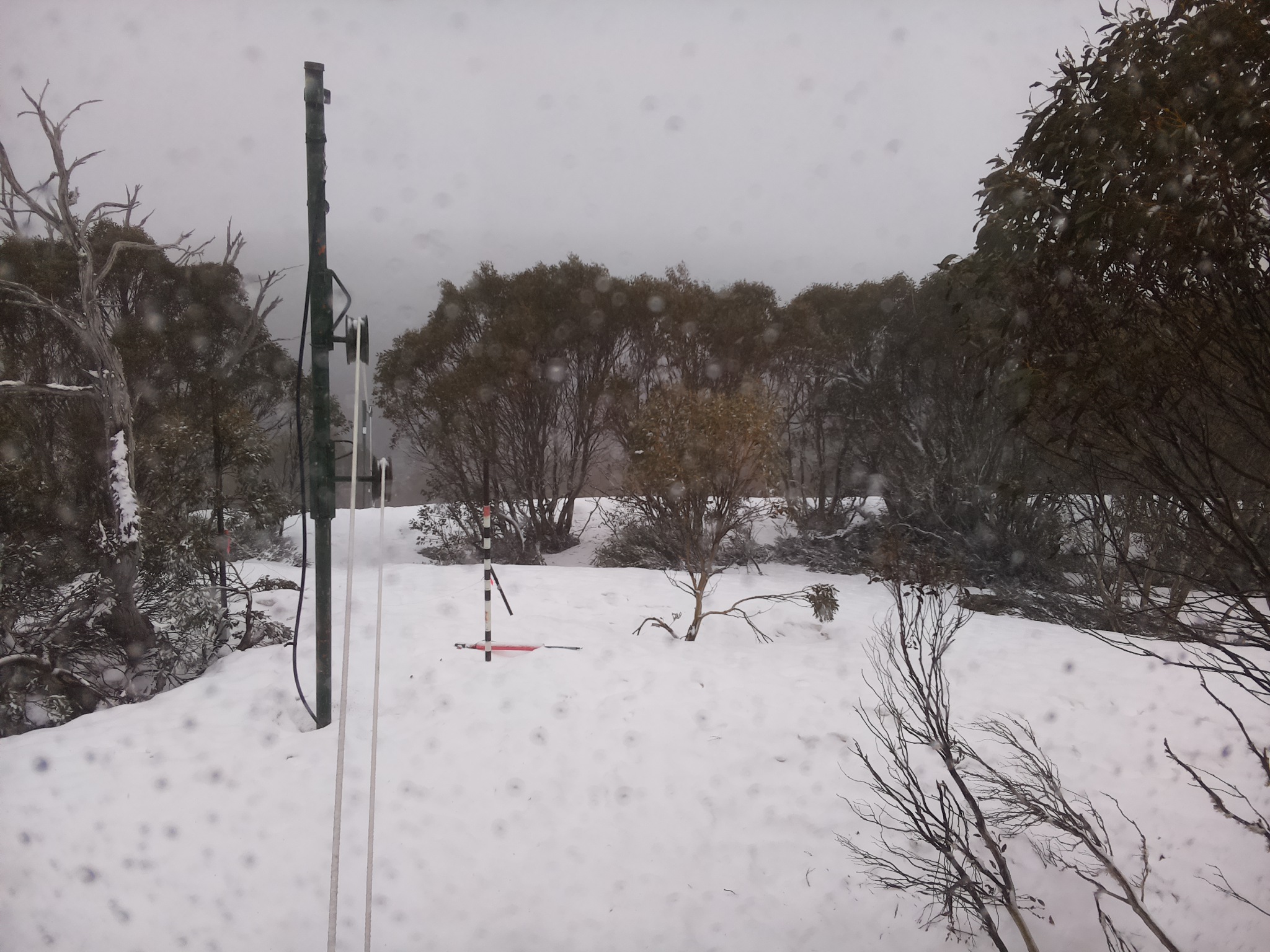 Bogong Web Cam 8:30am Wednesday 1st of October 2025