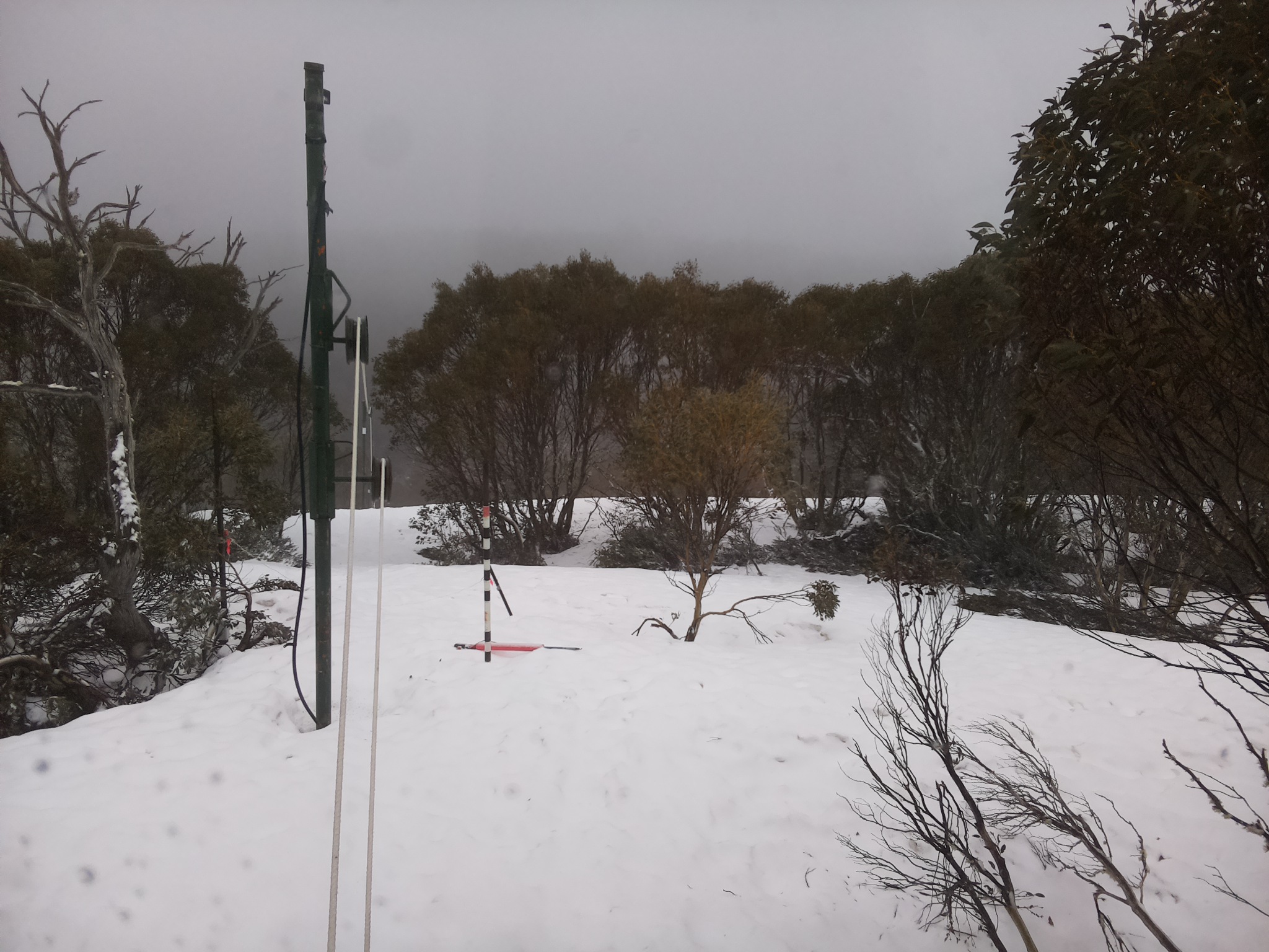 Bogong Web Cam 9:20am Wednesday 1st of October 2025
