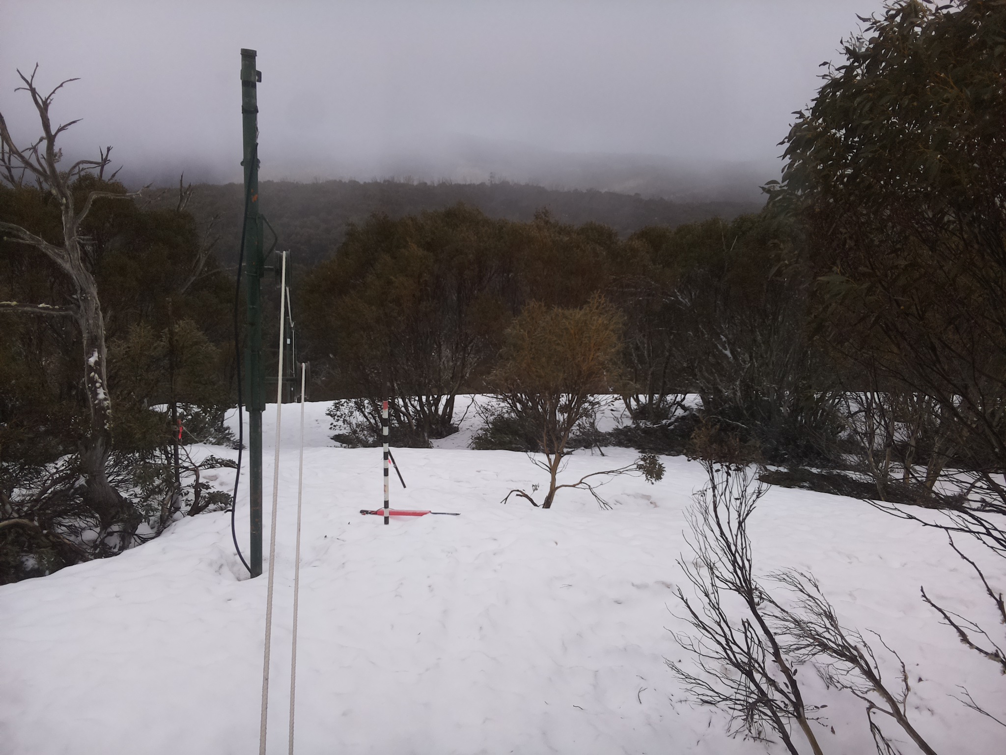 Bogong Web Cam 10:30am Wednesday 1st of October 2025