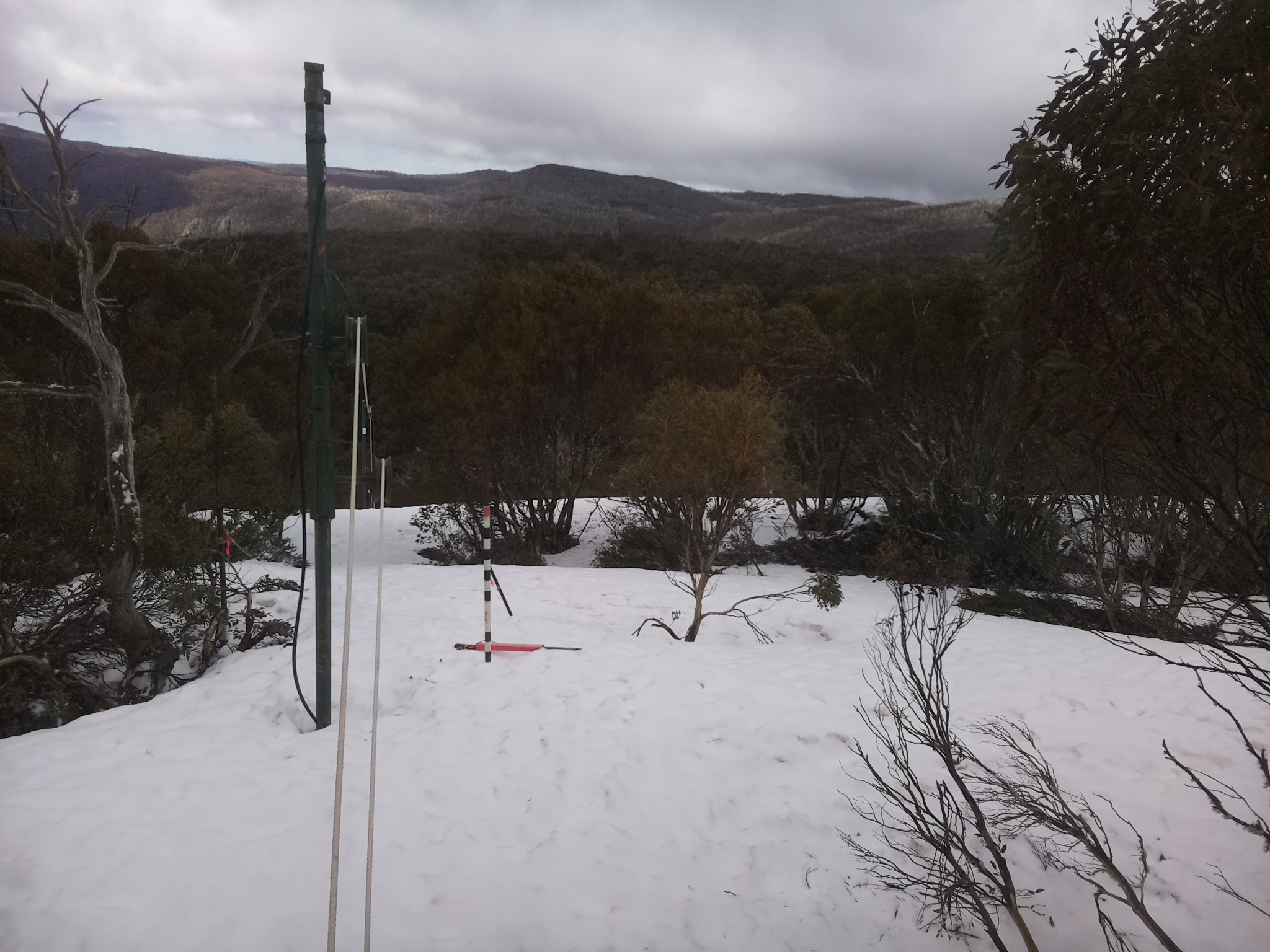 Bogong Web Cam 10:50am Wednesday 1st of October 2025