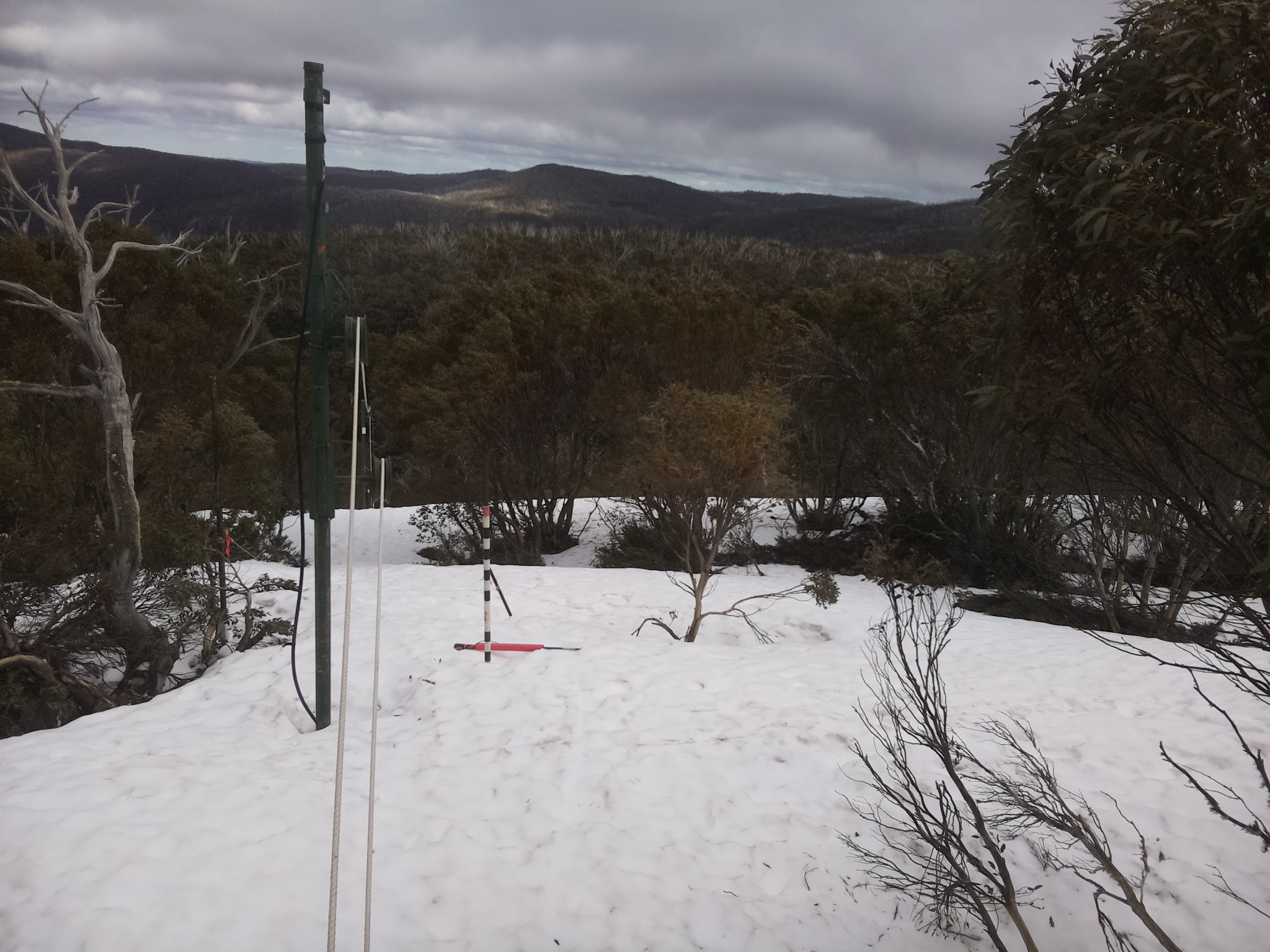 Bogong Web Cam 1:50pm Wednesday 1st of October 2025