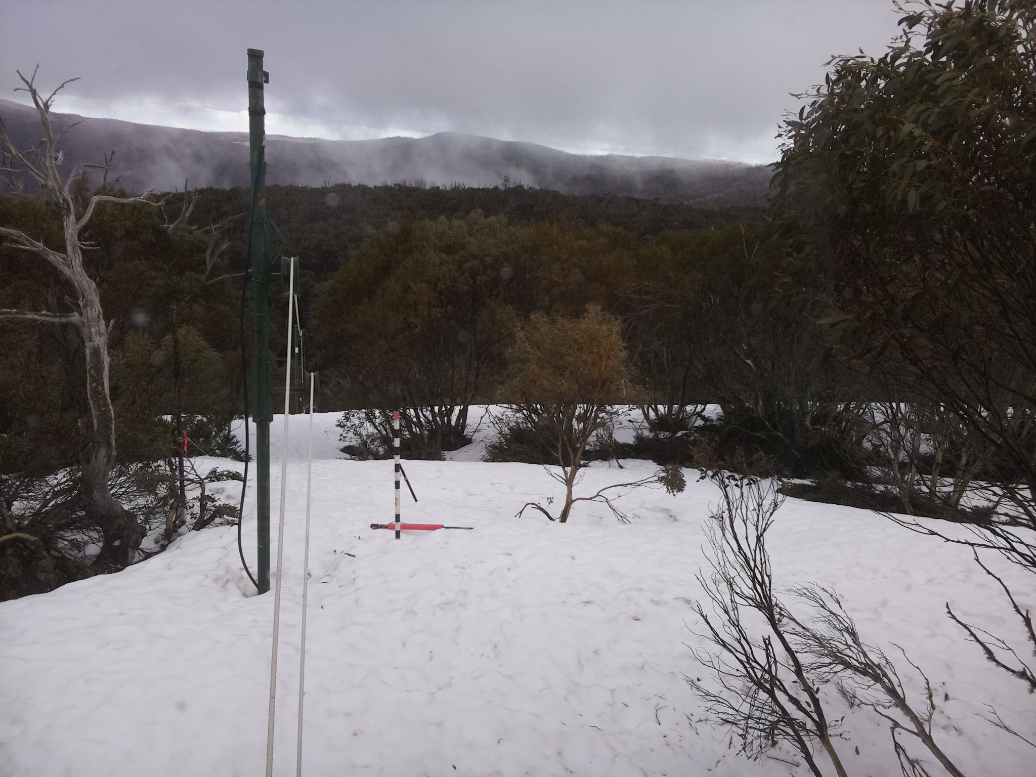 Bogong Web Cam 4:30pm Wednesday 1st of October 2025