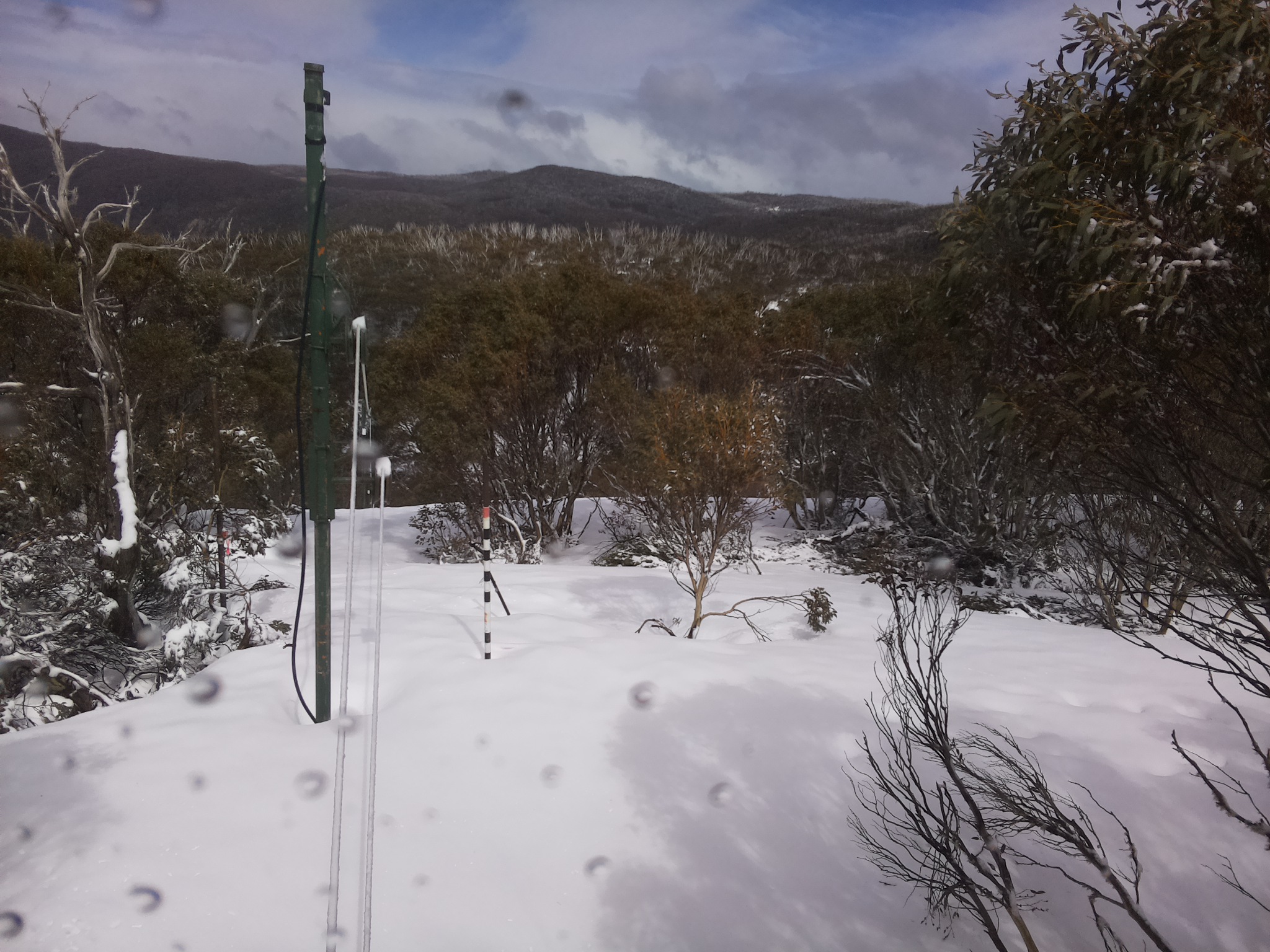 Bogong Web Cam 1:30pm Thursday 2nd of October 2025