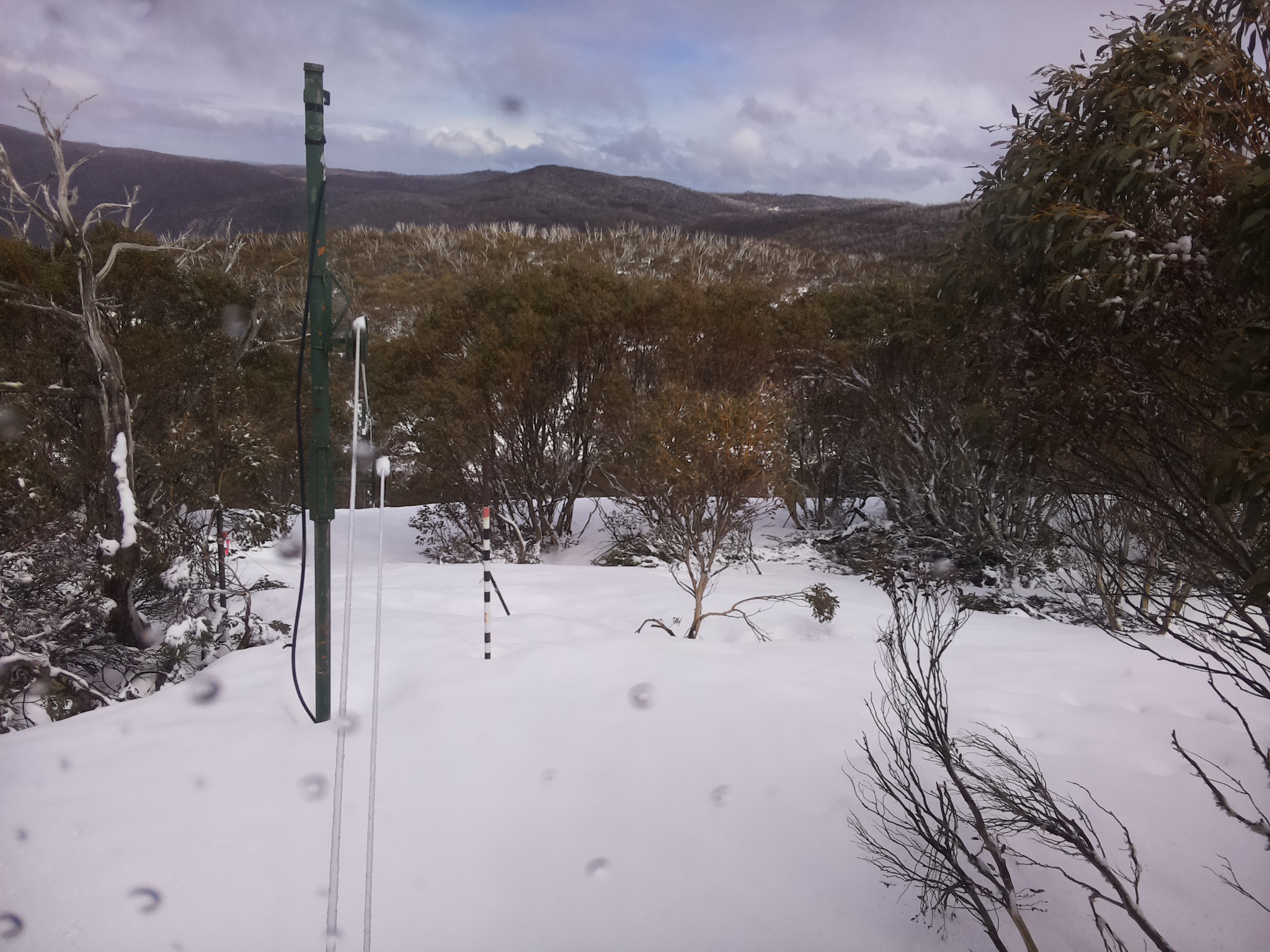 Bogong Web Cam 2:00pm Thursday 2nd of October 2025