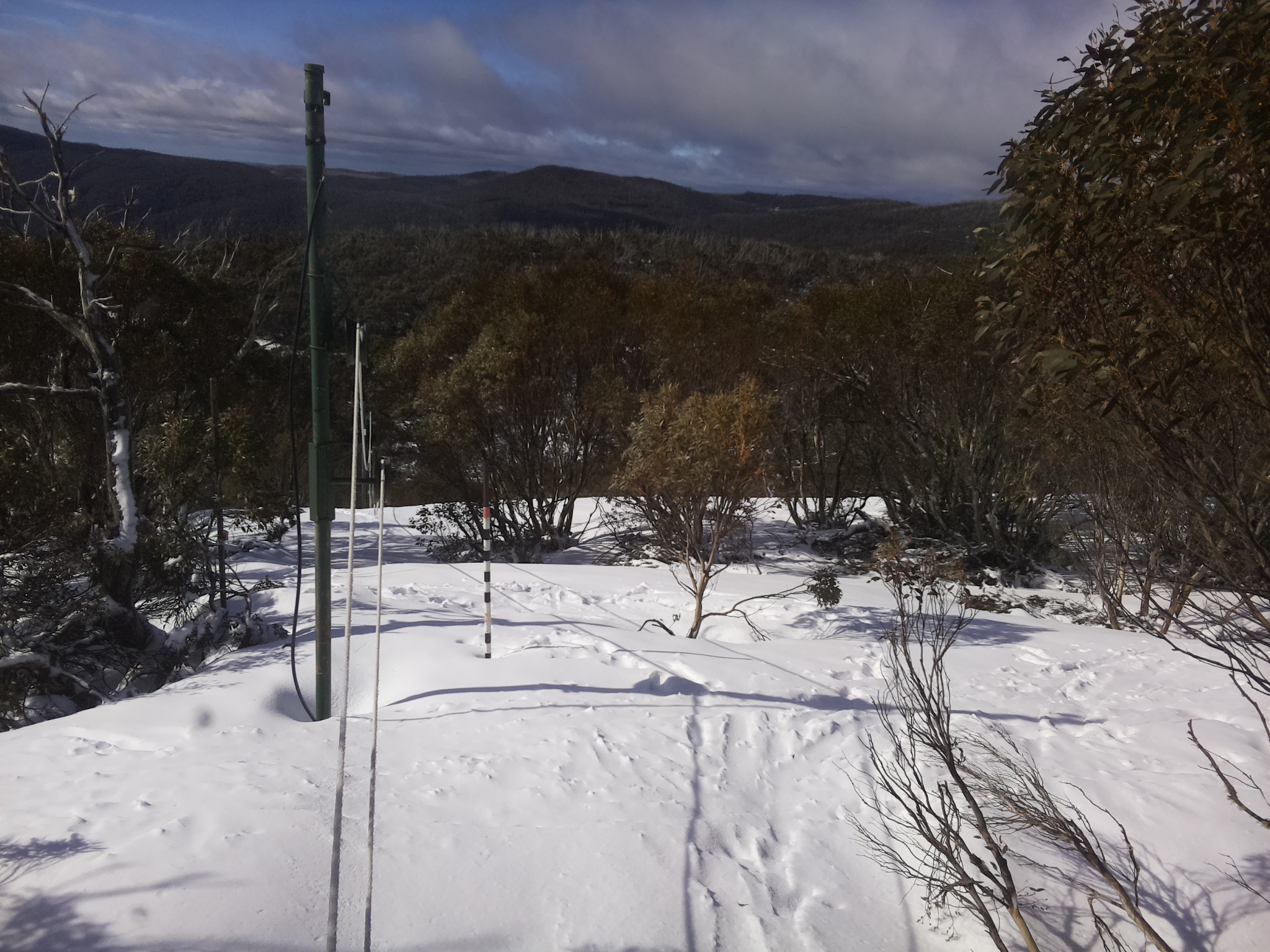 Bogong Web Cam 8:50am Friday 3rd of October 2025