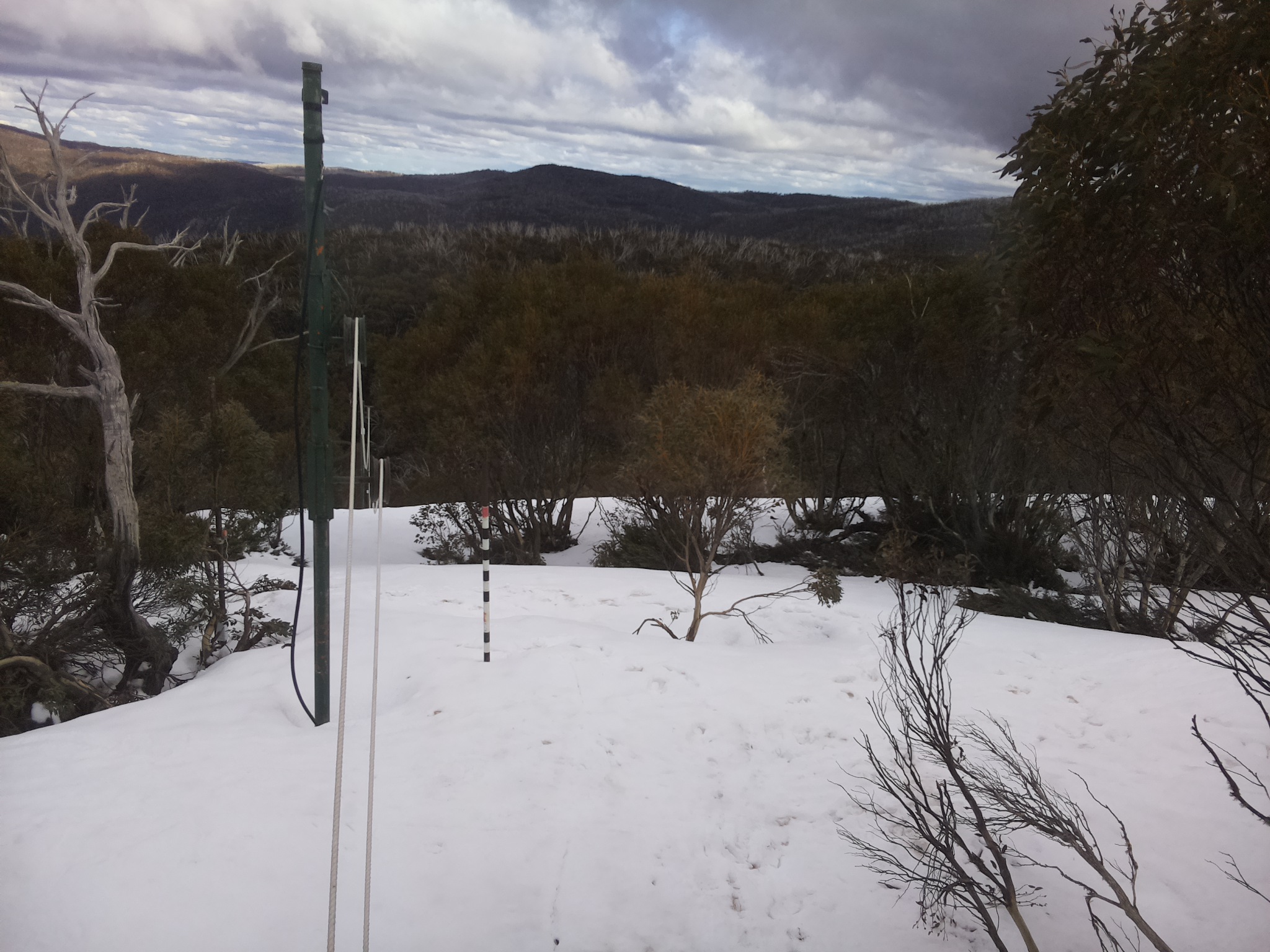 Bogong Web Cam 3:10pm Friday 3rd of October 2025