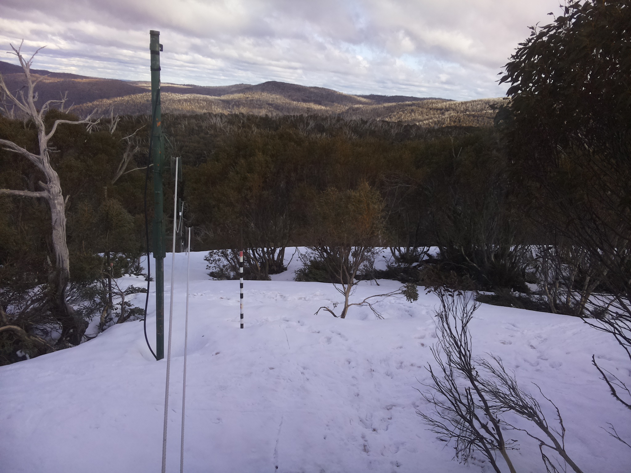Bogong Web Cam 4:20pm Friday 3rd of October 2025